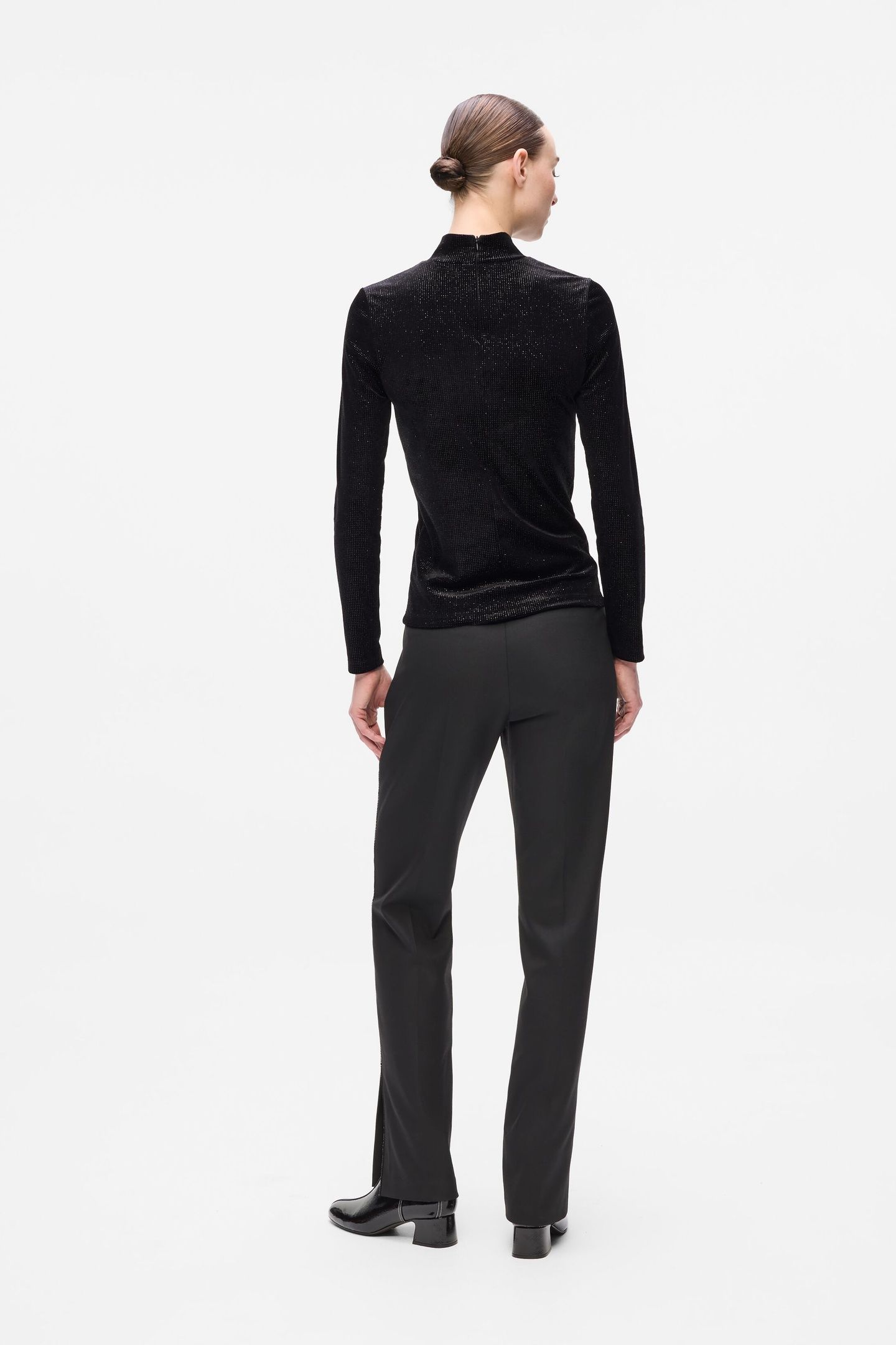 SPARKLE VELVET LONGSLEEVE BLACK 3