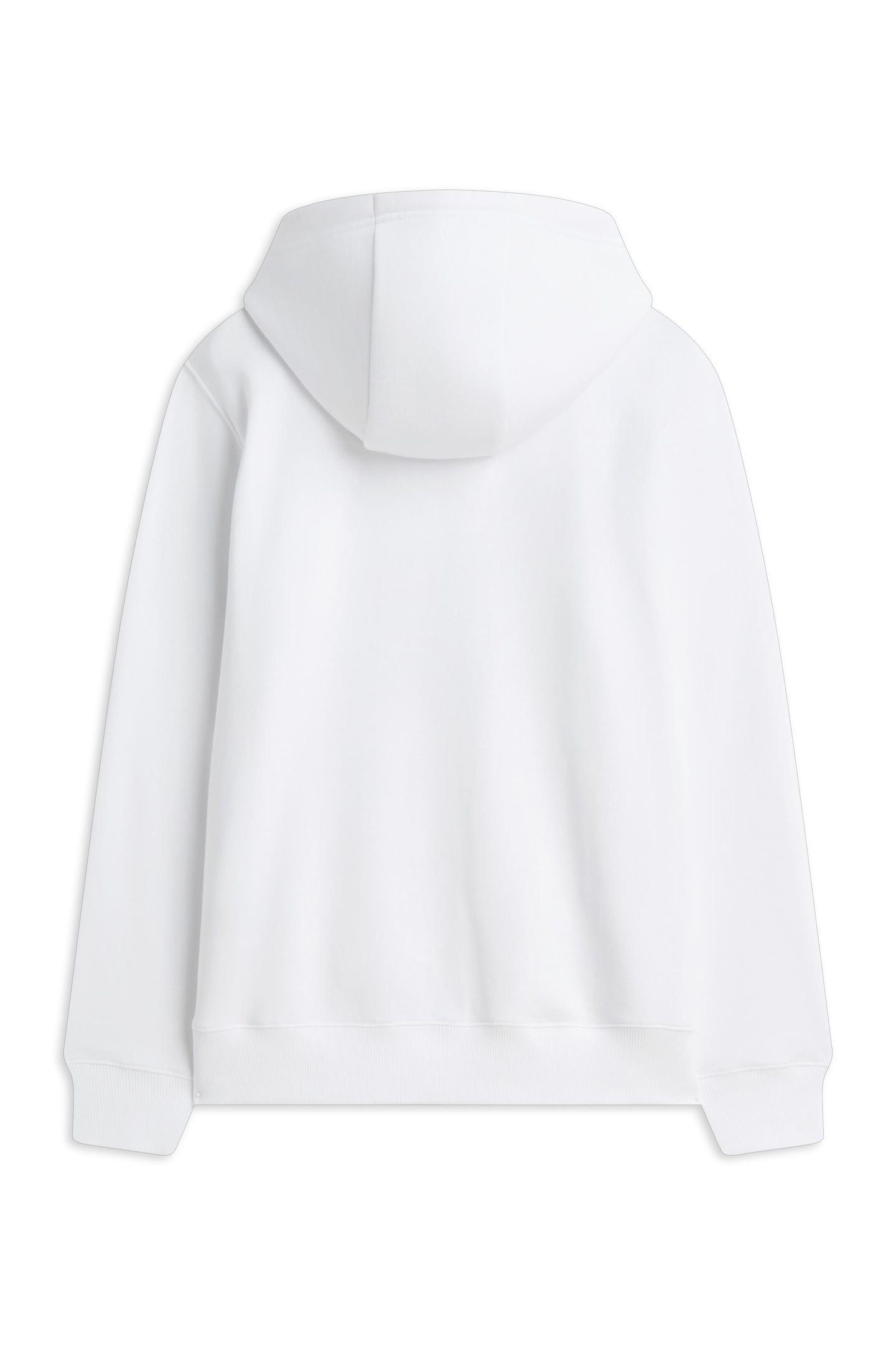 TOMMY EMBRO FLAG HOODIE WHITE 2