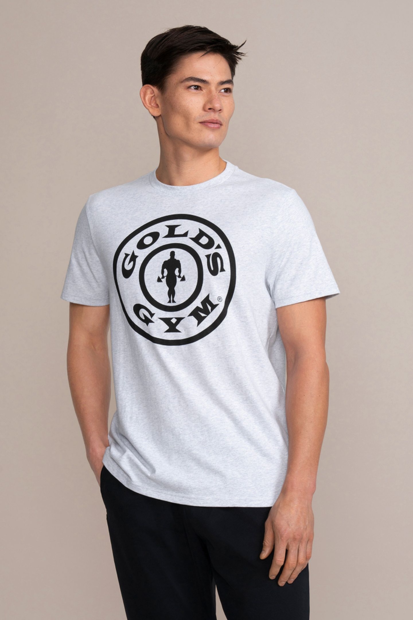WEIGHT PLATE CREW NECK TEE GREY 2
