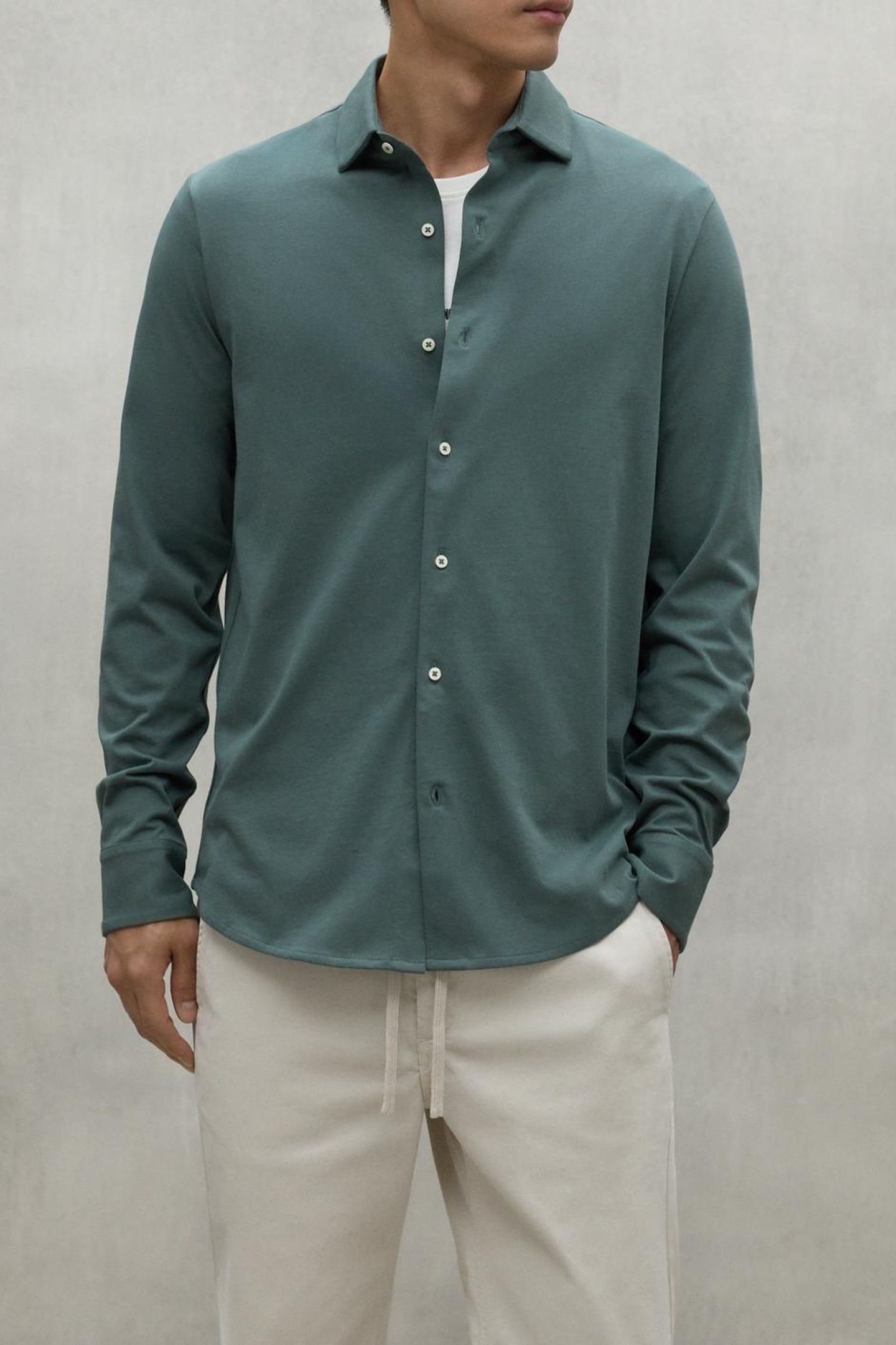 GAELALF SHIRT DUSTY GREEN 1