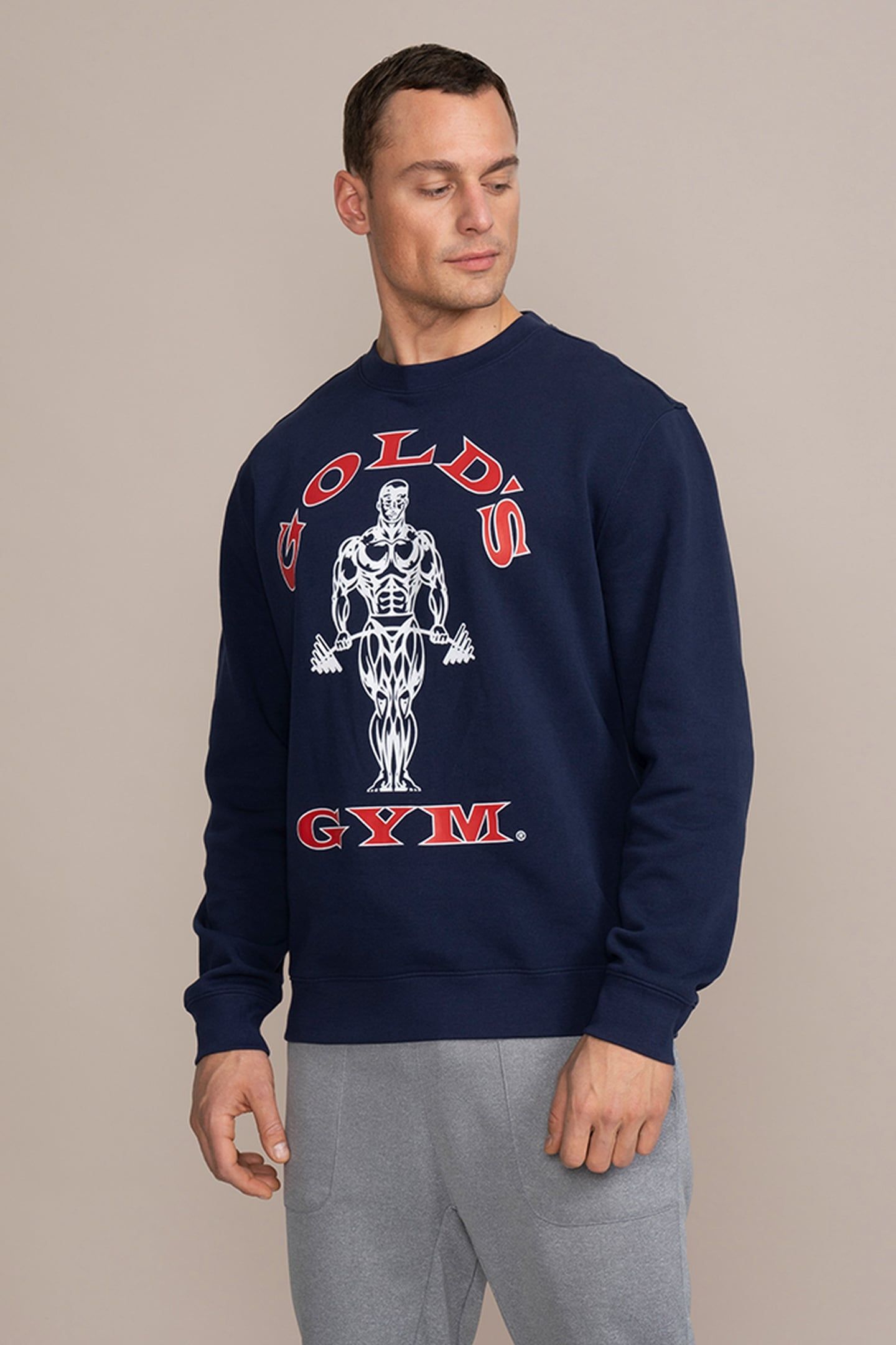 MUSCLE JOE SWEATSHIRT NAVY 2
