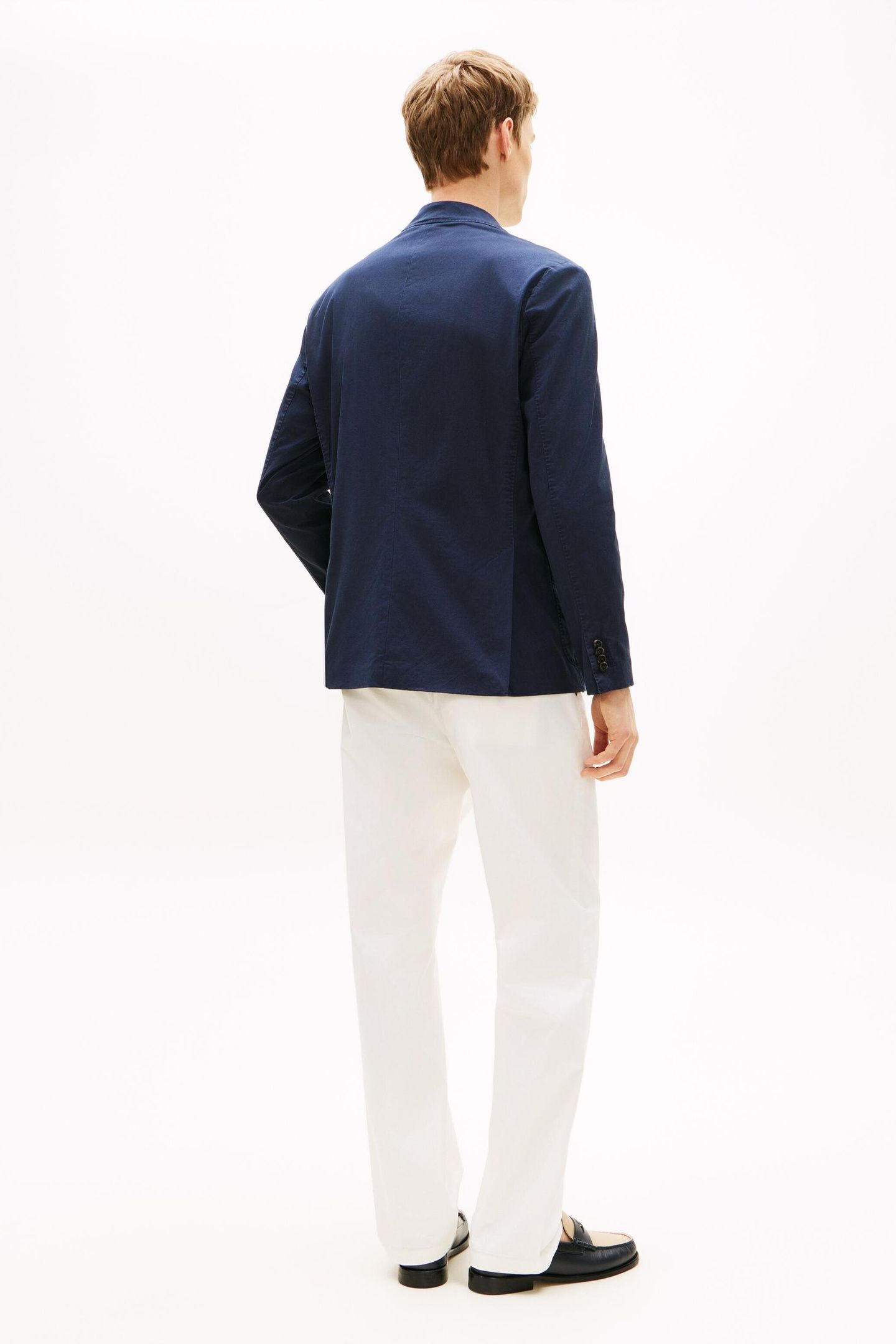DC COTTON GMD BLAZER NAVY IRIS 2