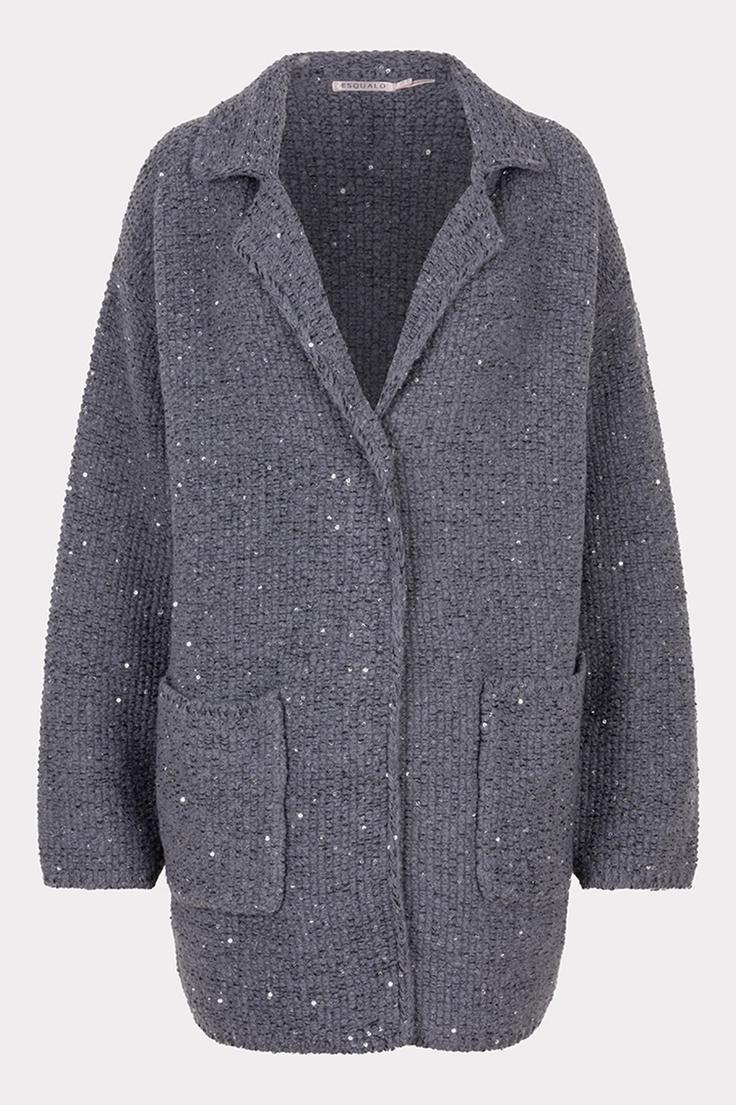 CARDIGAN BLAZER DARK GREY MELANGE 4