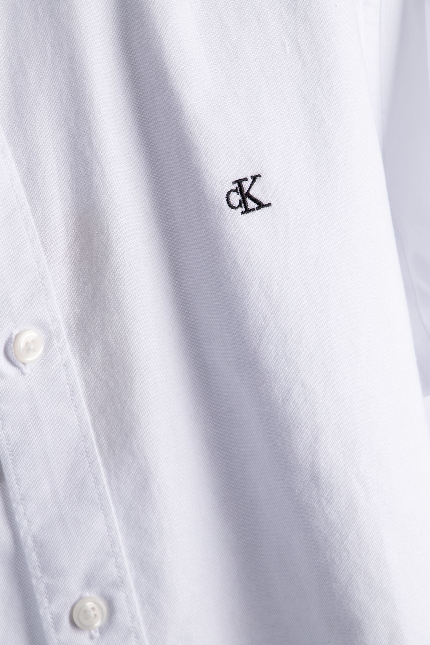 LS SOLID OXFORD CLASSIC SHIRT BRILLIANT WHITE 4