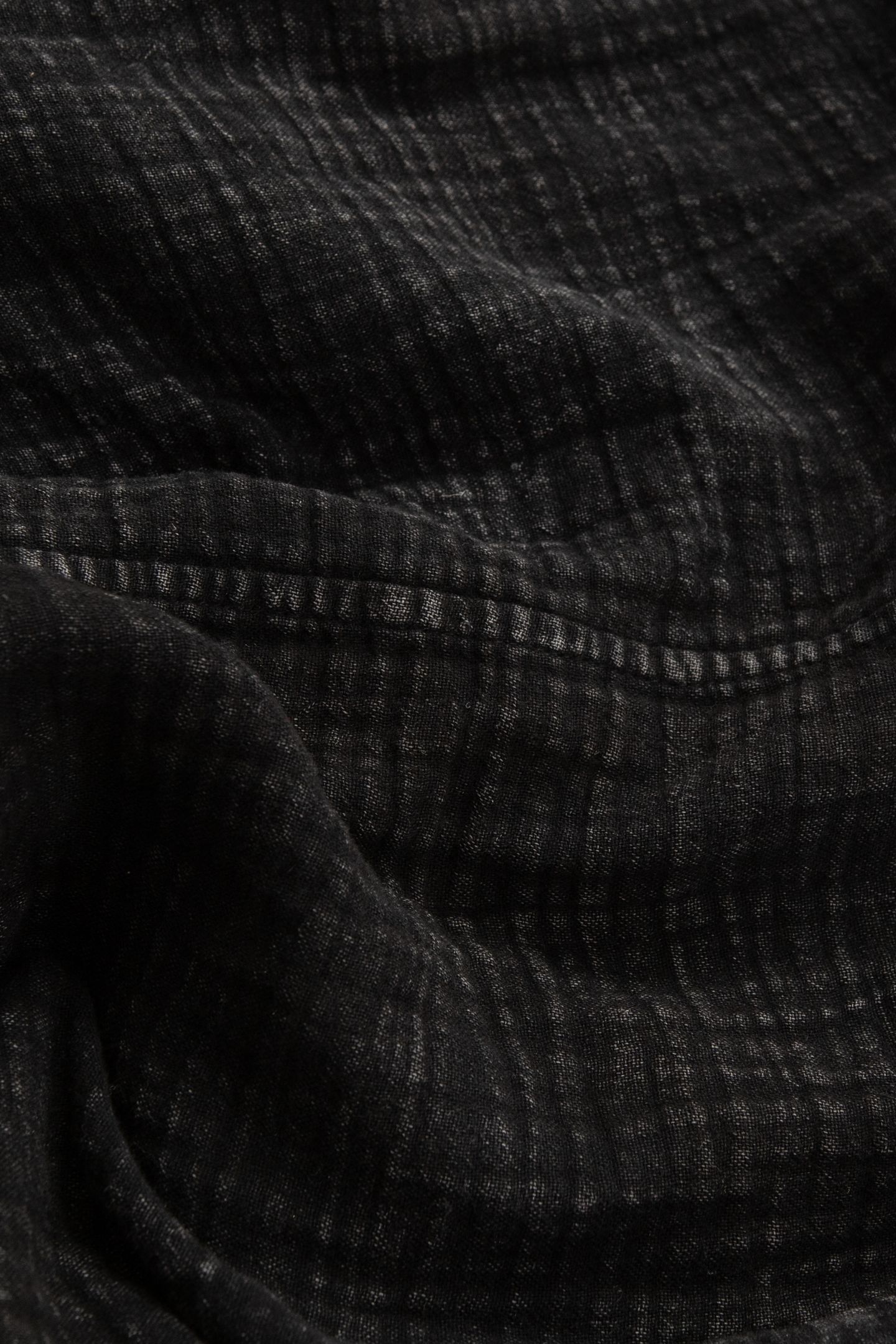 GREY ORGANIC COTTON GAUZE OVERSIZED JACKET 7