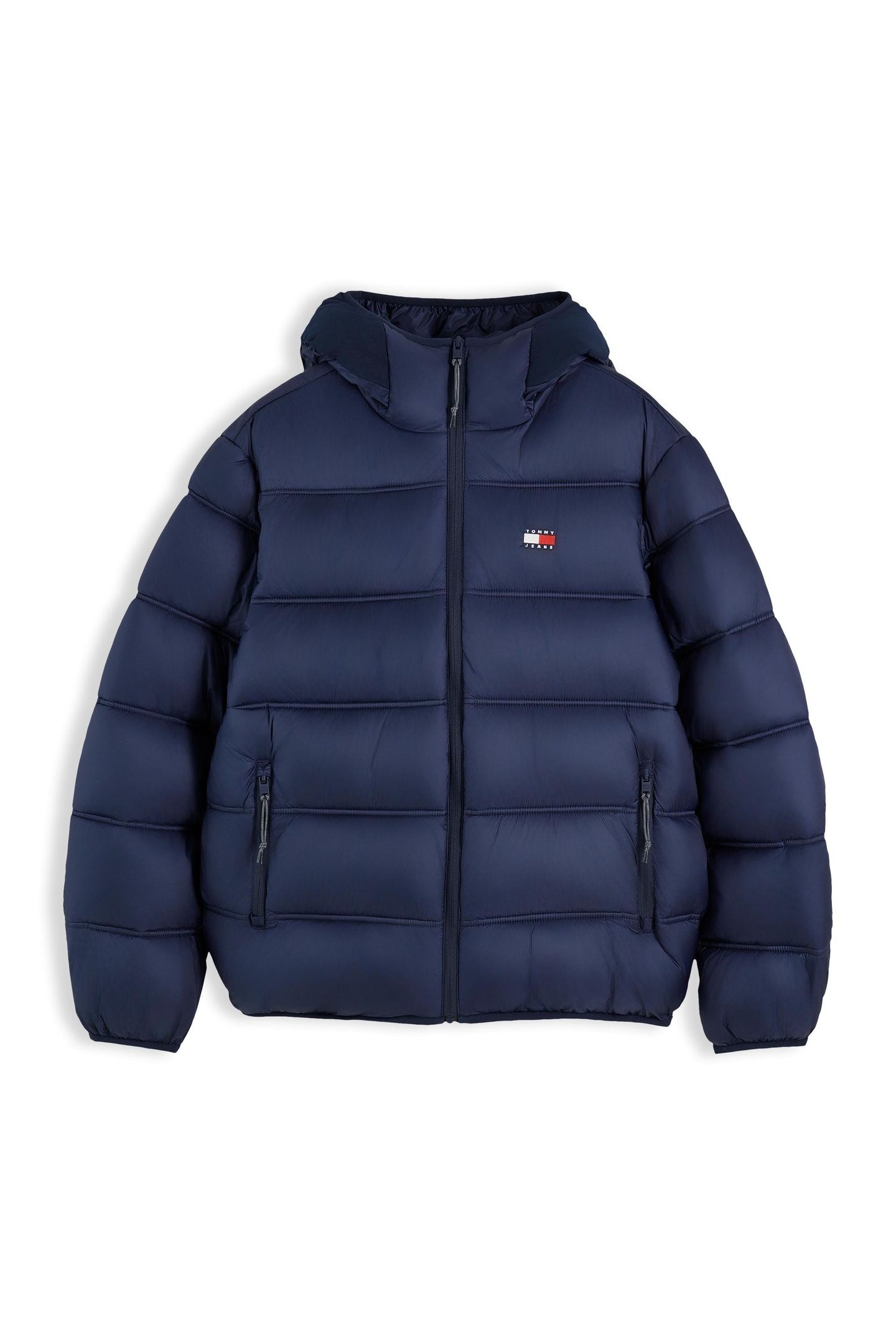 TJM HOODED LOGO JACKET DARK BLUE 7