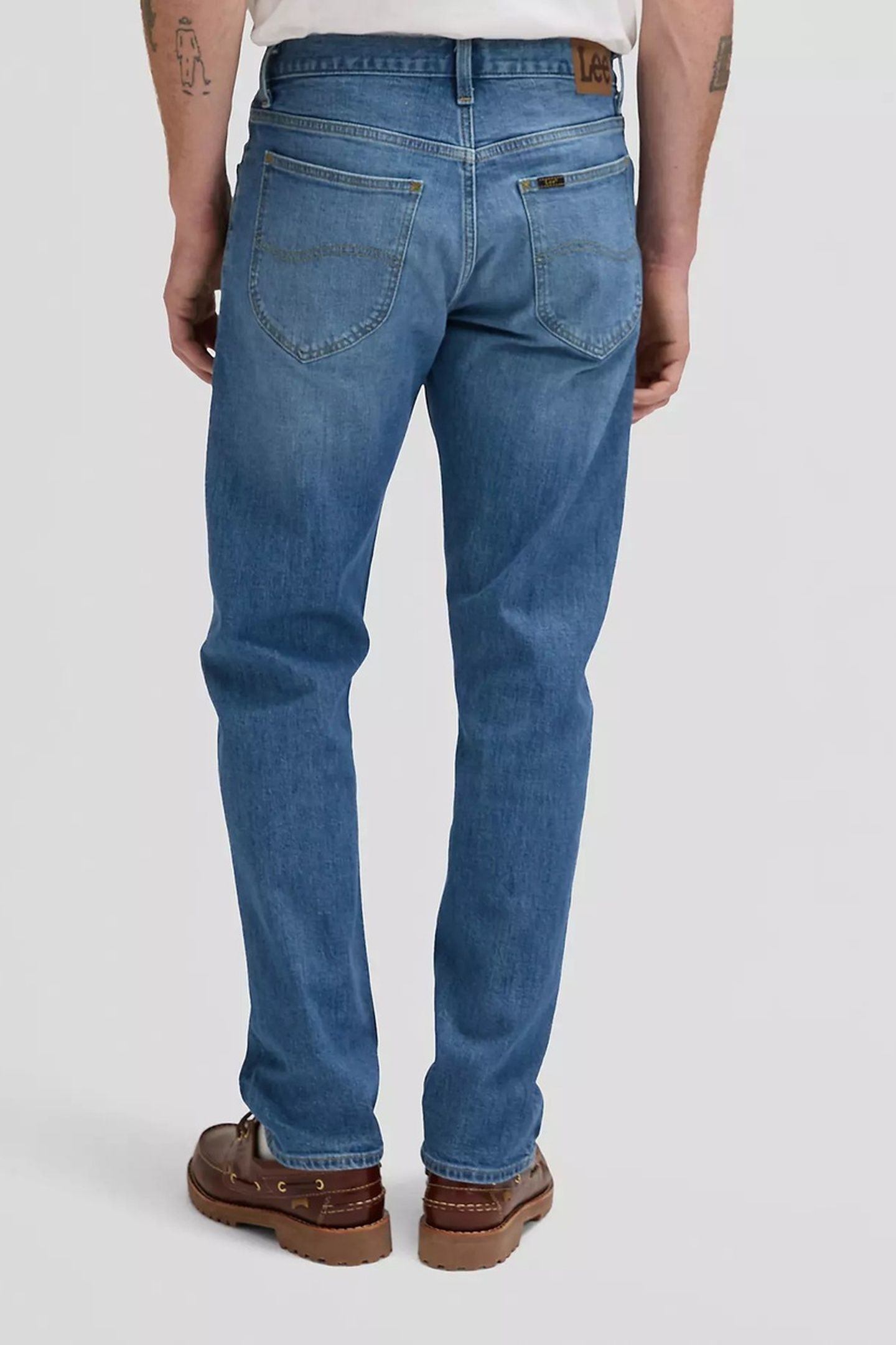 DAVID BLUE FORCE REGULAR TAPERED JEANS DENIM BLUE 2