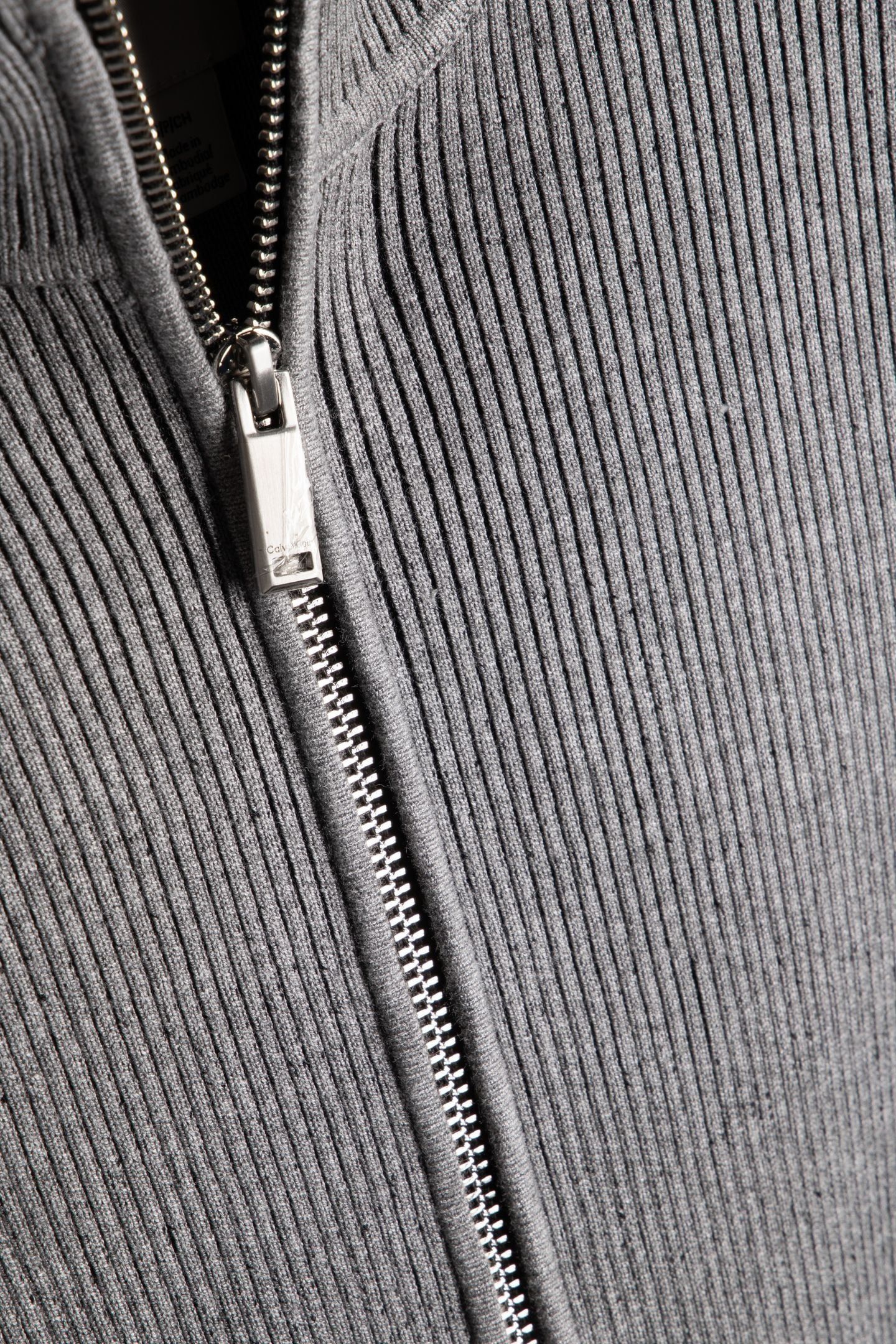 SNOWY PLAITED LONG SLEEVE GREY HEATHER 4