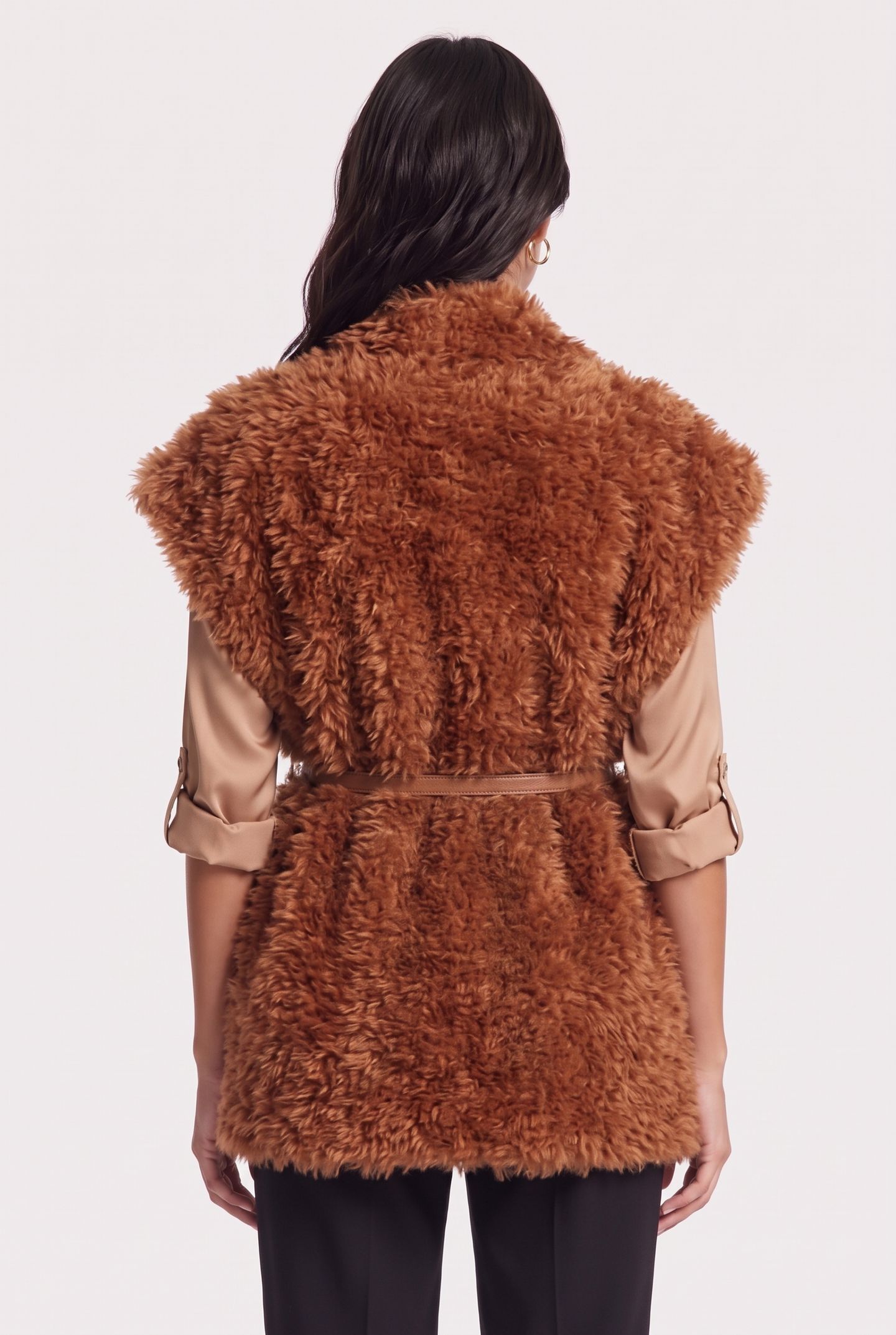 DIAZ GILET BROWN 2