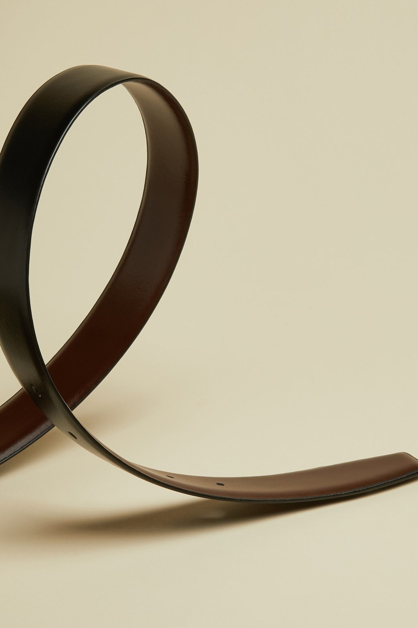 CONNARY REVERSIBLE LEATHER BELT BLACK 3