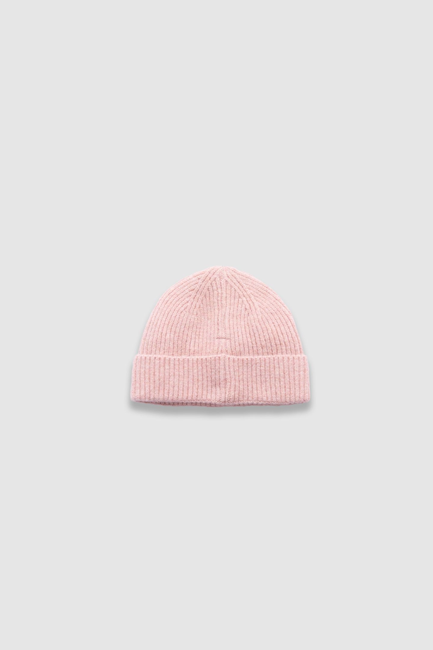 GIRLS’ PINK GLITTERY KNIT BEANIE WITH FLOWER EMBROIDERY 2