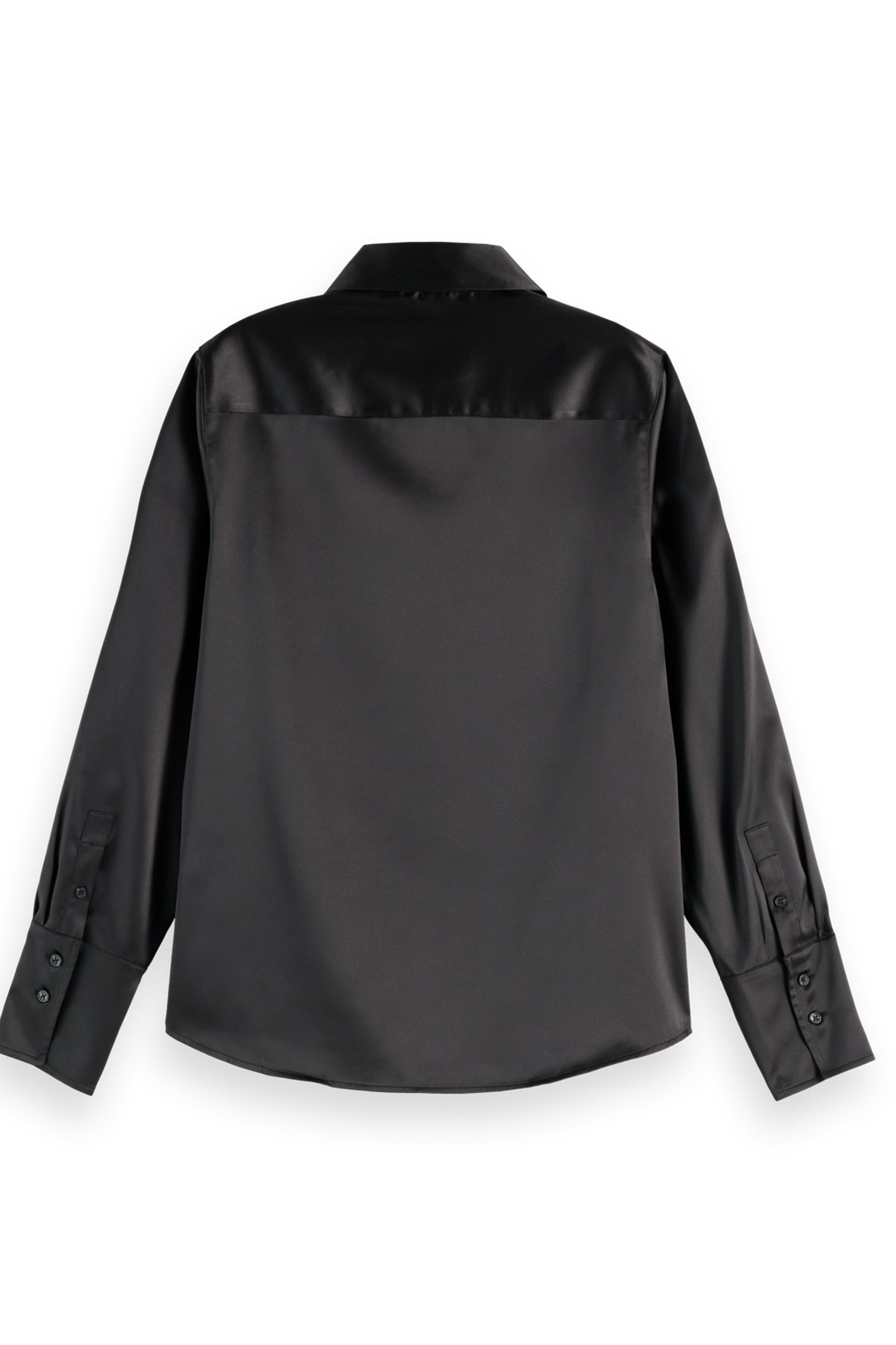 CORE SATIN SHIRT BLACK 2