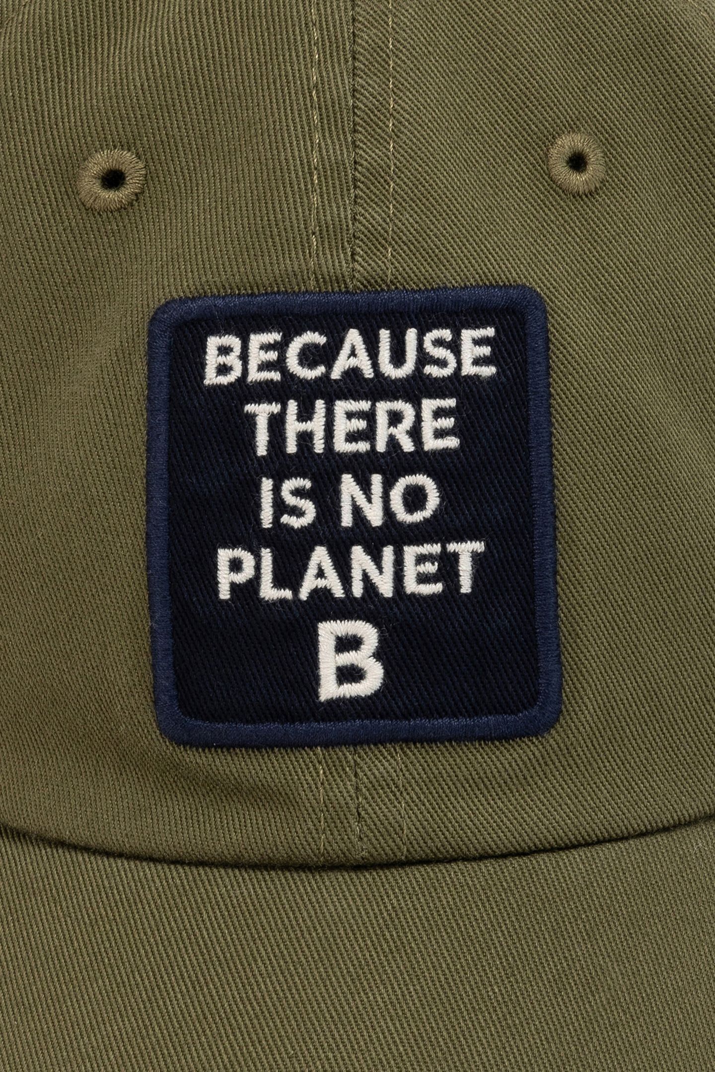 PATCHALF BECAUSE CAP OLIVE 5