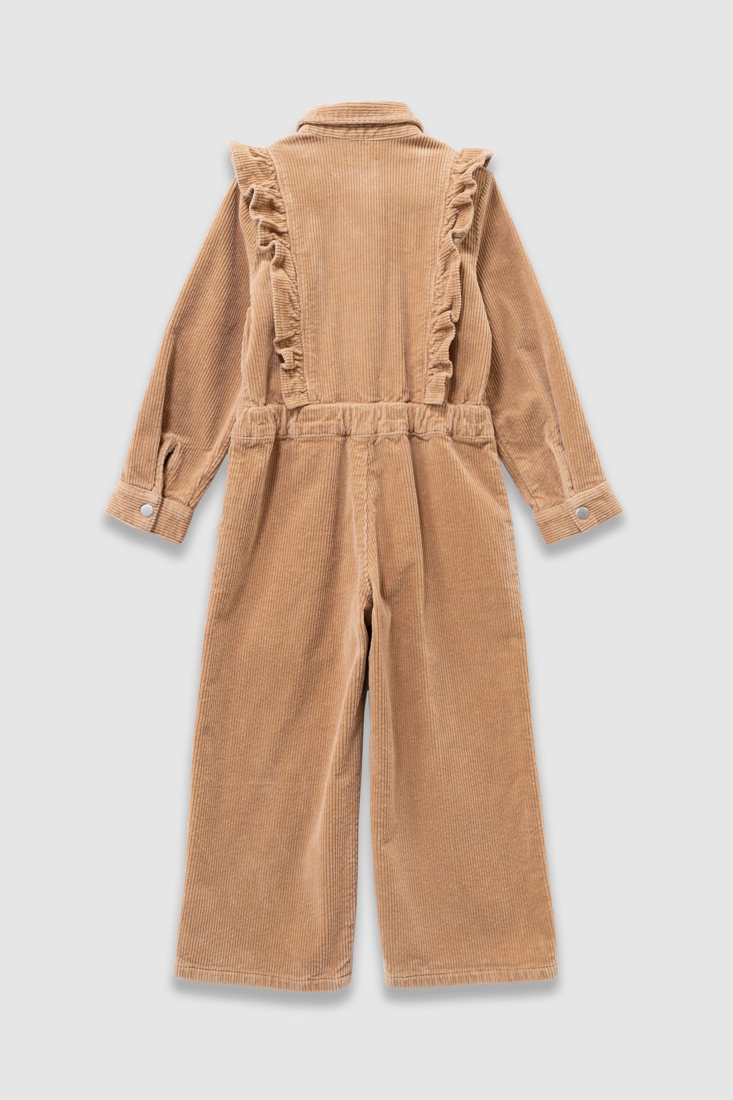 GIRLS’ BEIGE CORDUROY JUMPSUIT 2