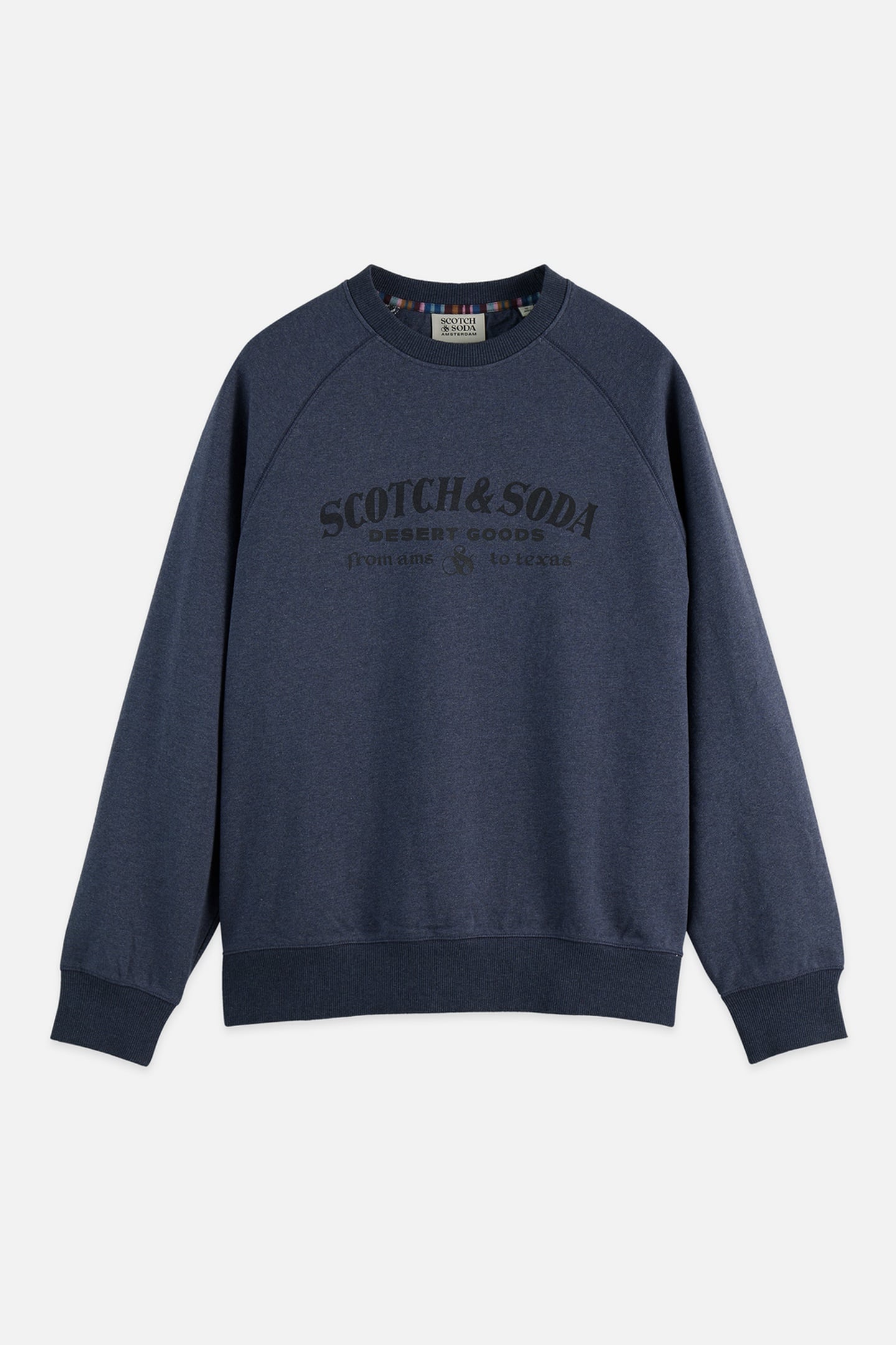 FRONT ARTWORK RELAXED-FIT SWEATSHIRT DARK GREY 1