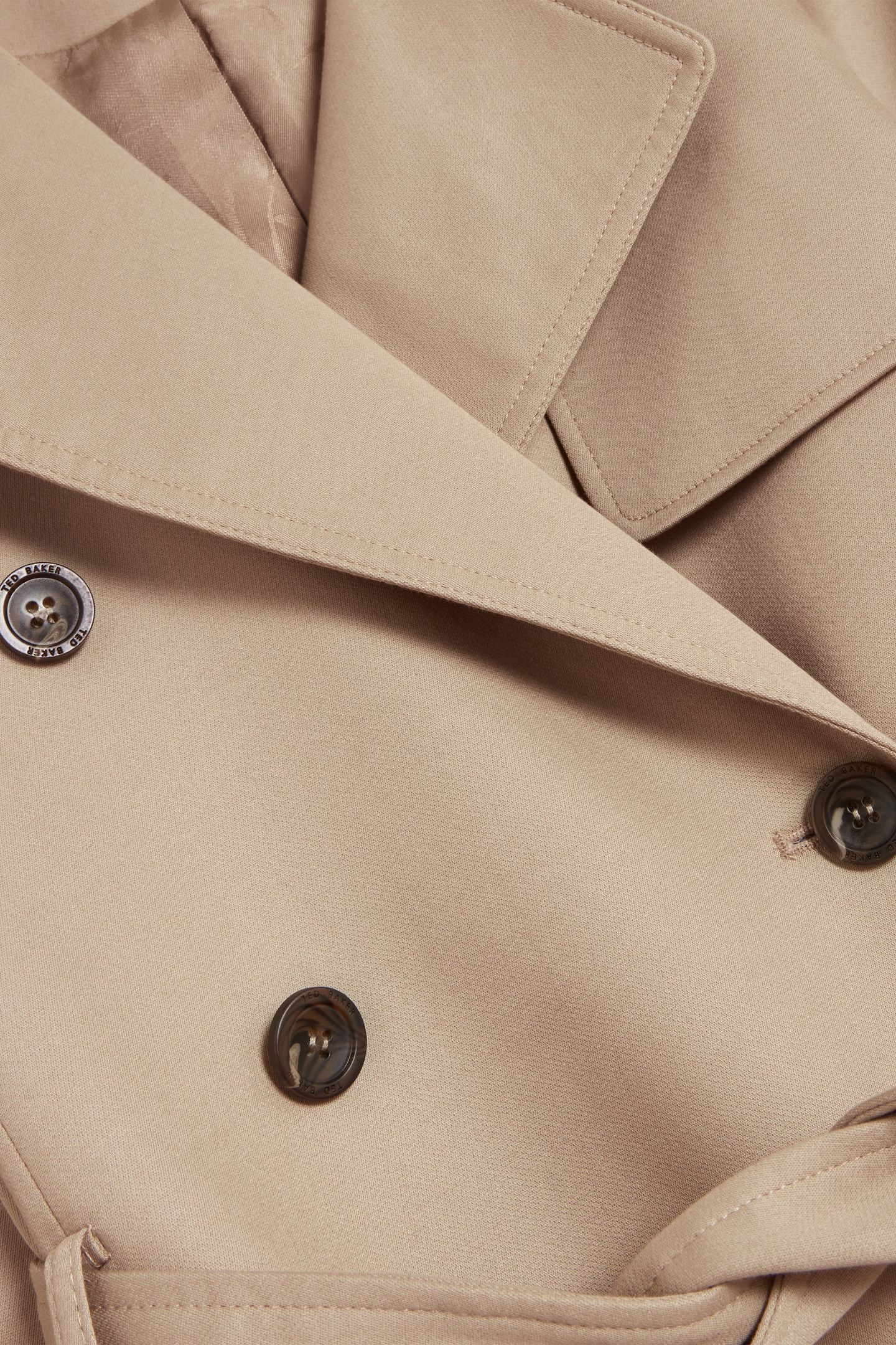 KINMO MIDI TRENCH COAT KHAKI 5
