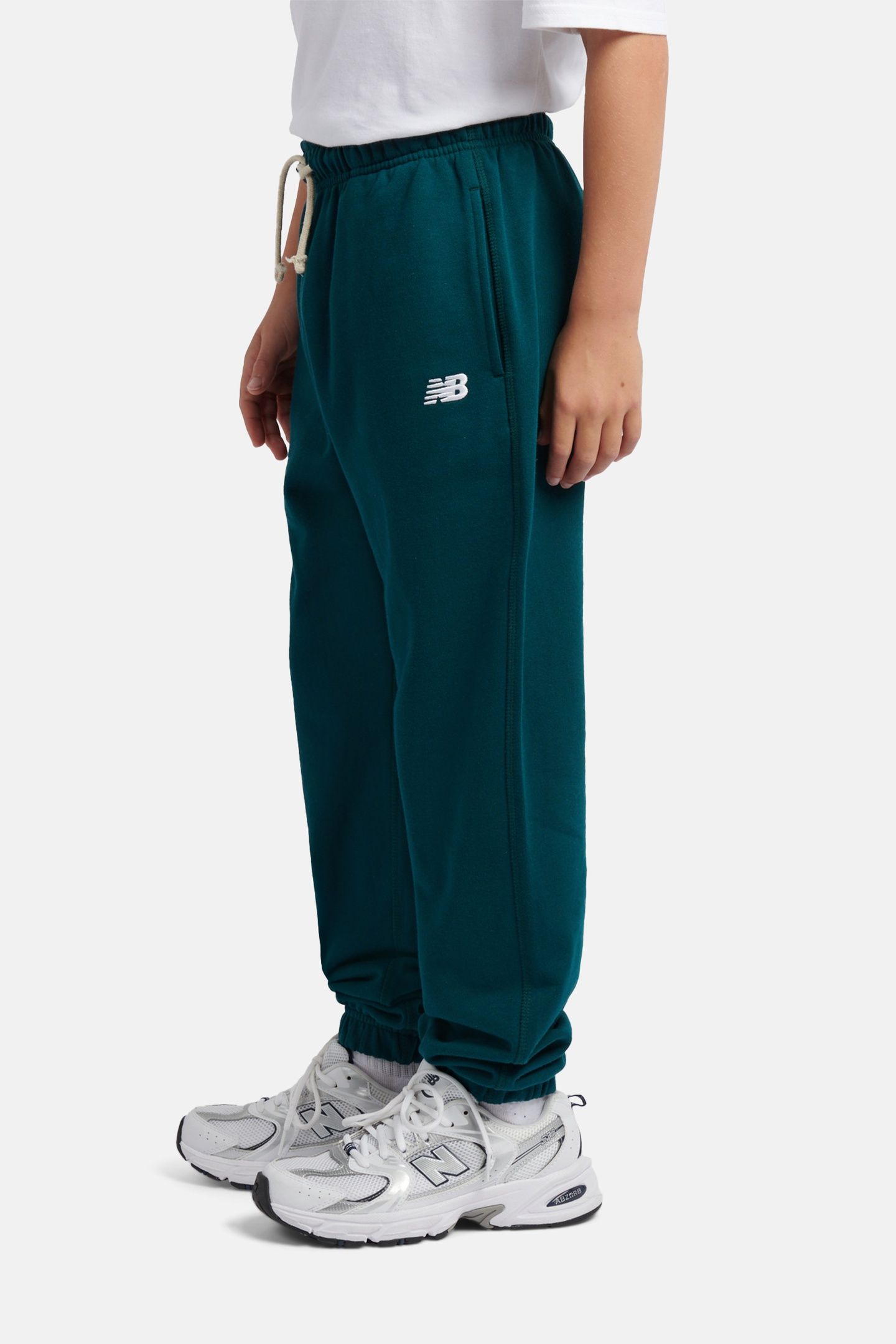 GRADE BOYS FRENCH TERRY SMALL LOGO JOGGER MEDUSA GREEN 6