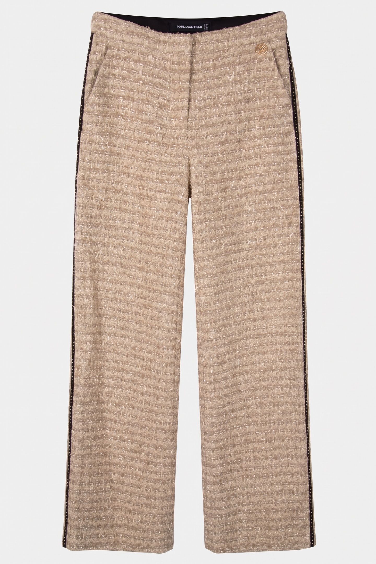 BOUCLE PANTS NOUGAT 3