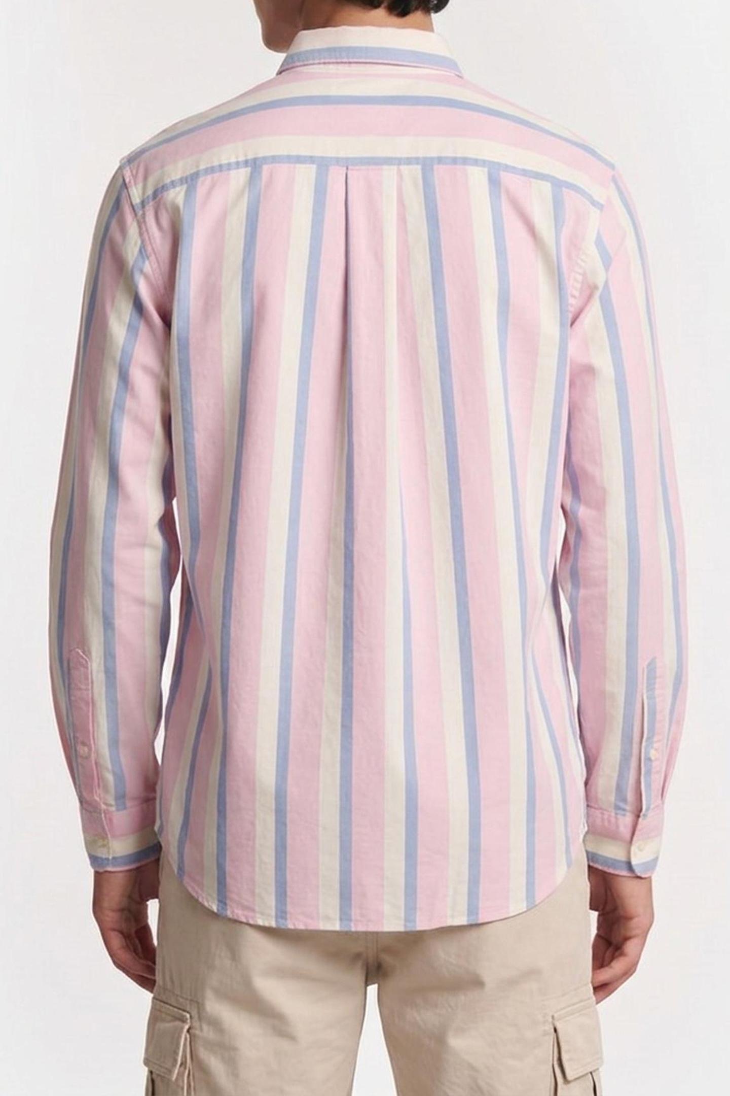HERITAGE OXFORD ICON ROSE PETAL/MULTI STRIPE 2