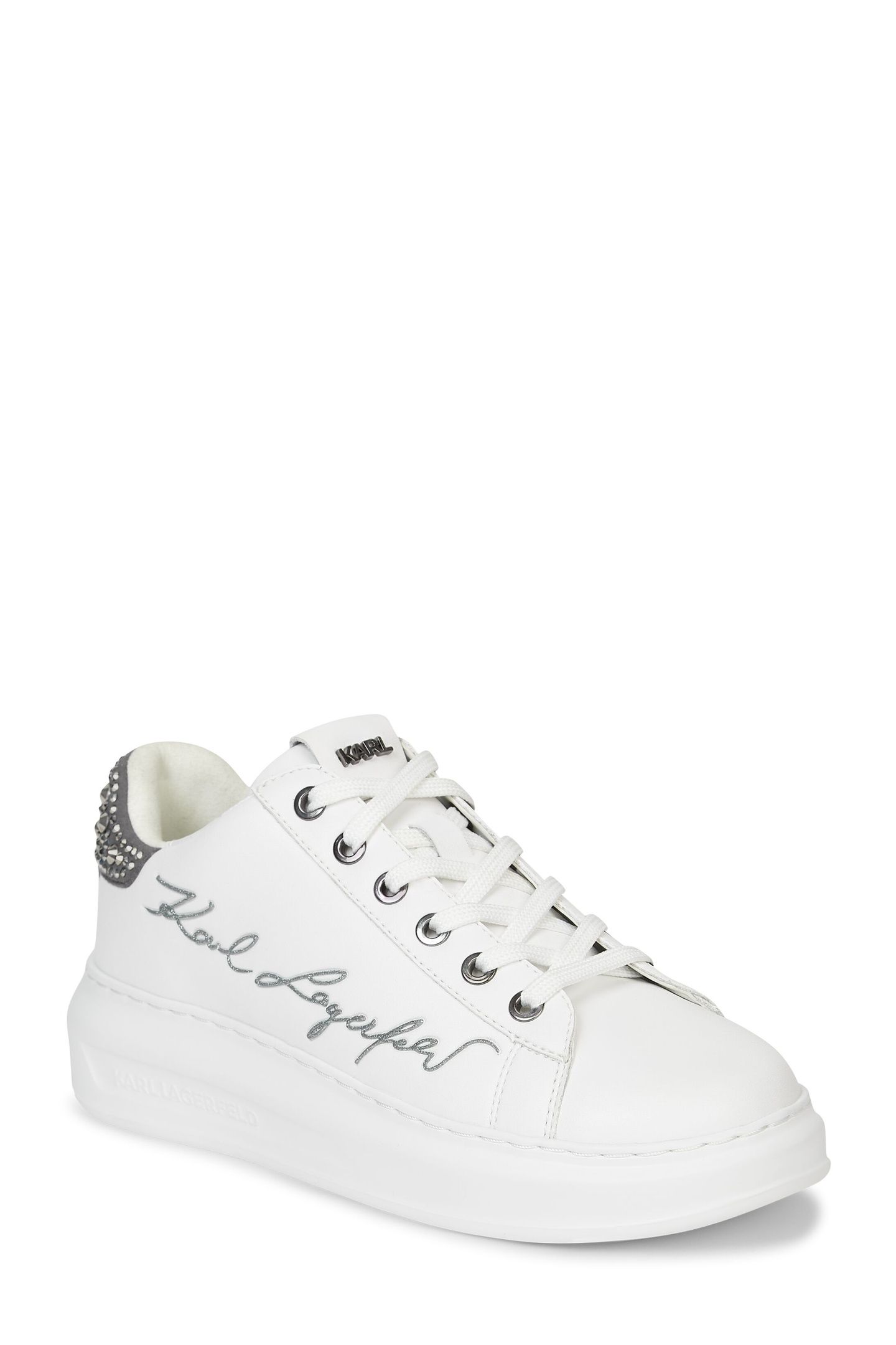 KAPRI SIGNATURE LO LACE WHITE/GUNMETAL 1