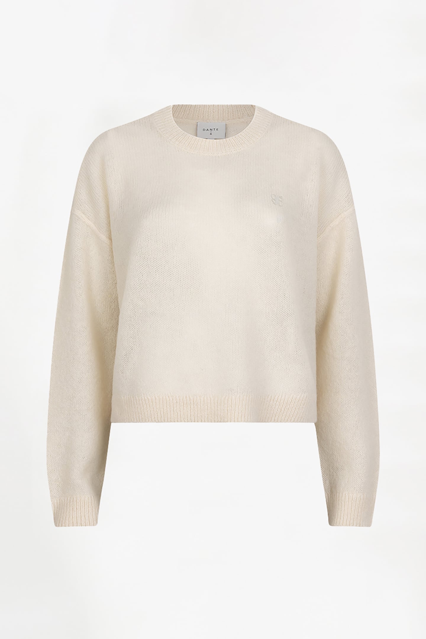 ARIAMA CREWNECK SWEATER OATMEAL CREAM 4