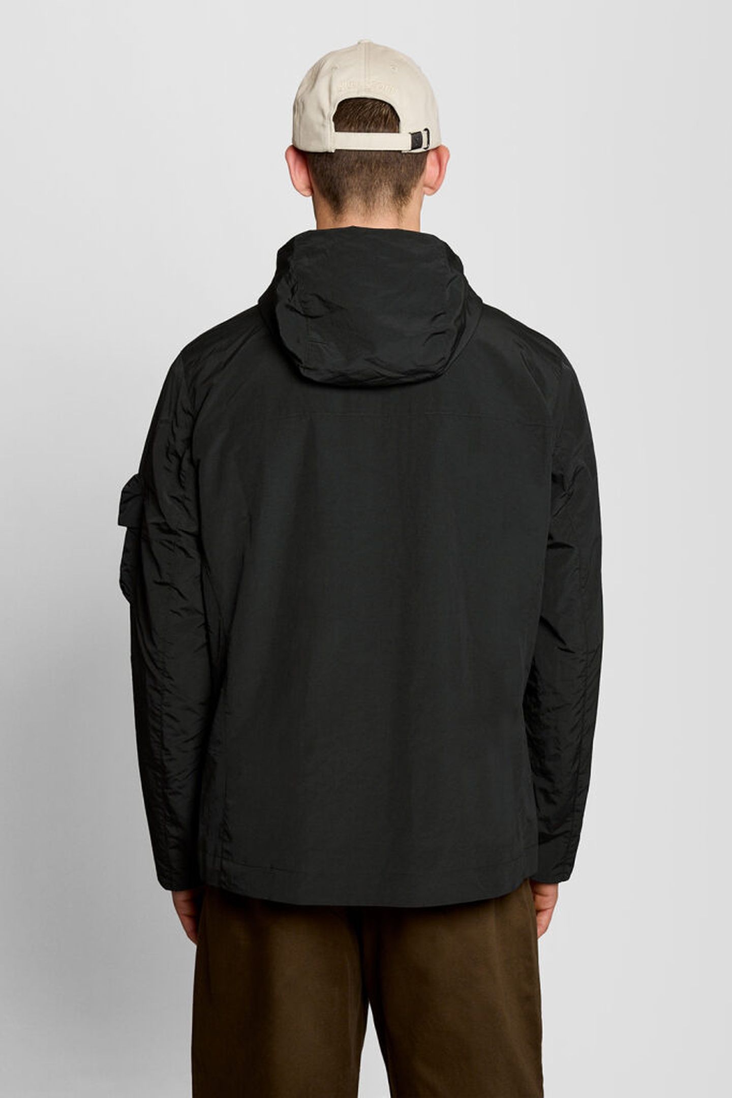 LIGHTWEIGHT RIPSTOP WINDCHEATER JET BLACK 2