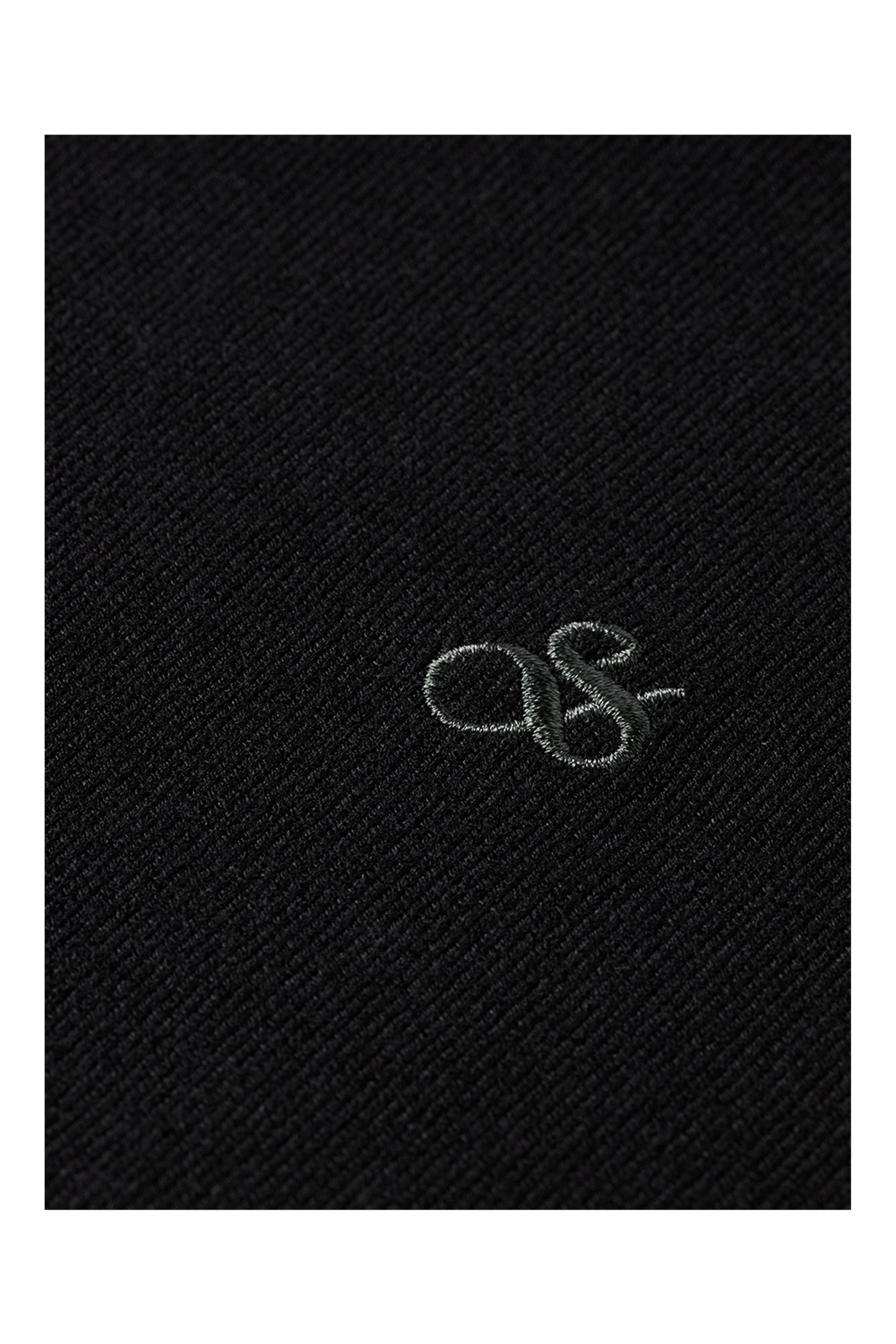 ECOVERO REGULAR-FIT PULLOVER BLACK 7