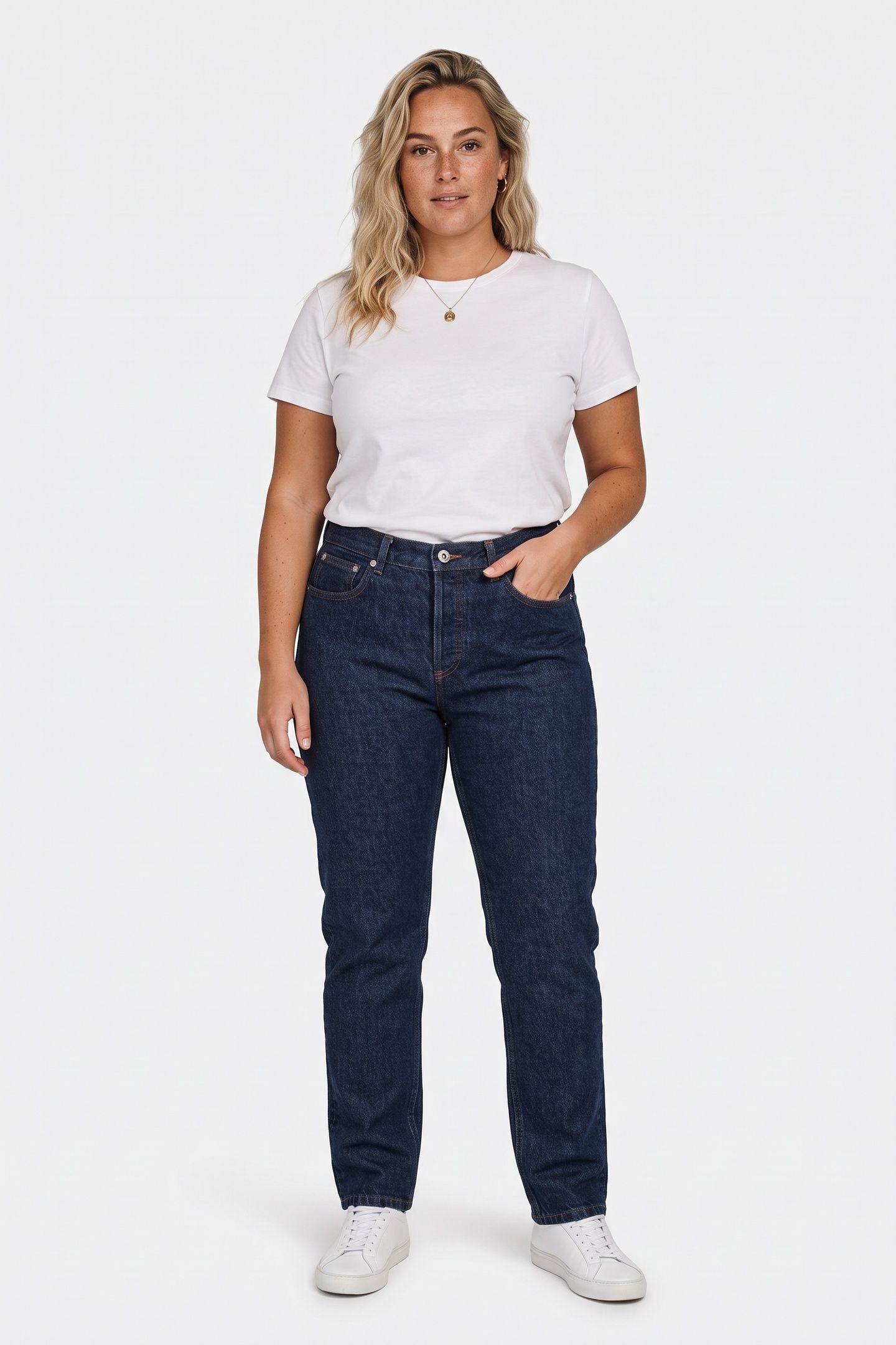 UNISEX SMALL NEW STANDARD WASHED INDIGO 2