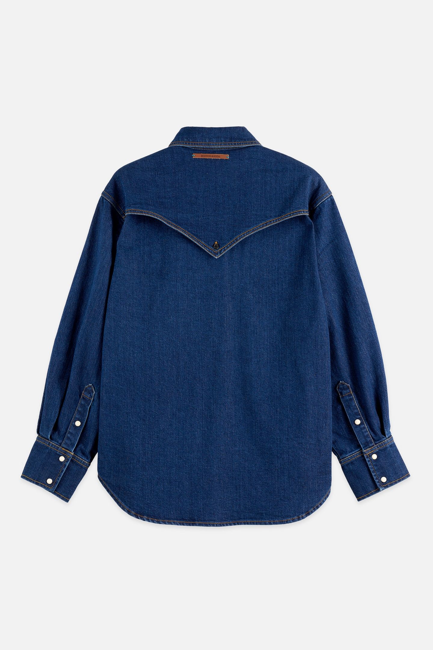 WESTERN DENIM SHIRT TOP NOTCH 2
