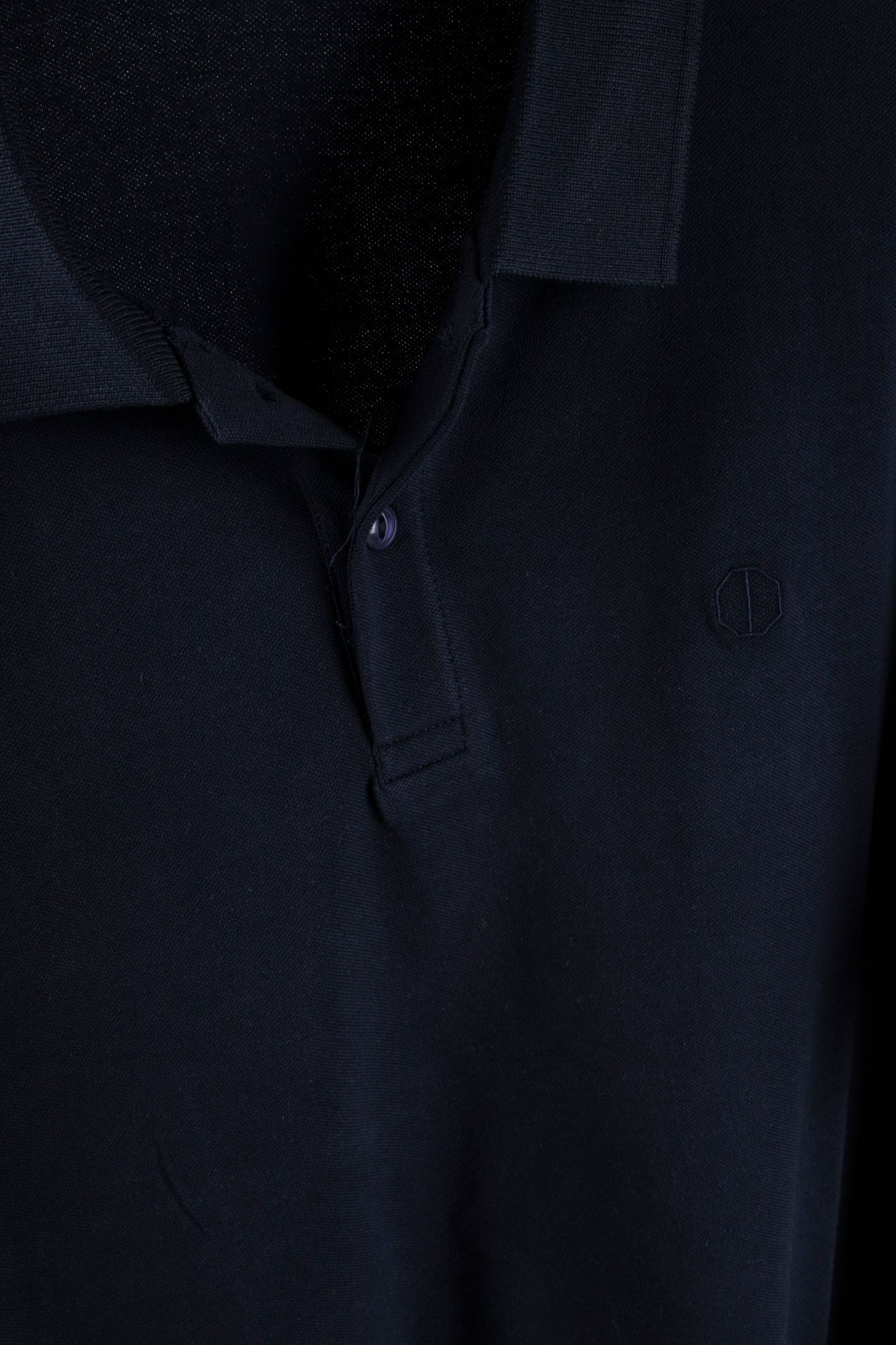 DS_BOWIE V-NECK POLO DK. NAVY 4
