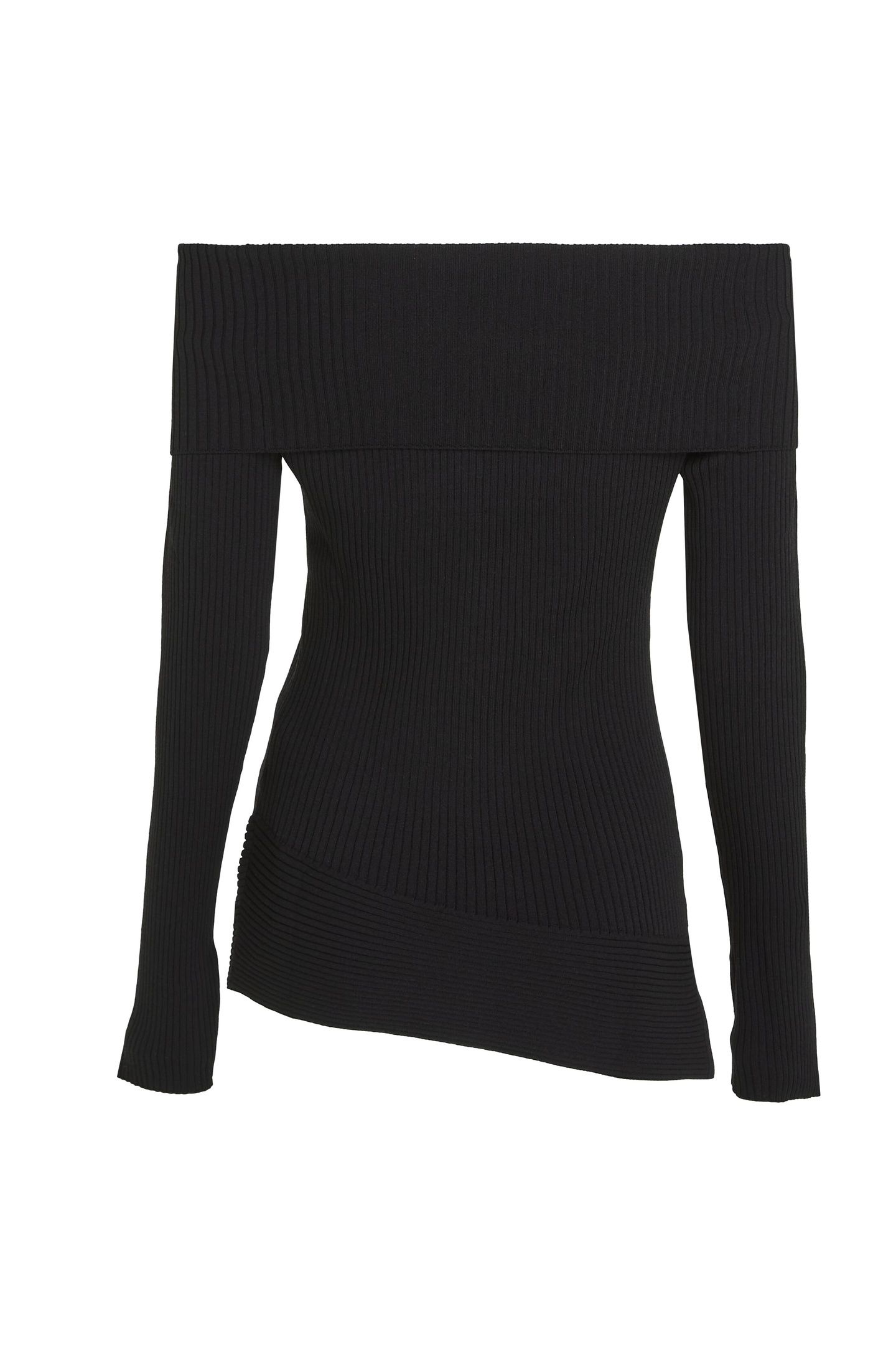 KLJ OFF SHOULDER KNIT BLACK 5
