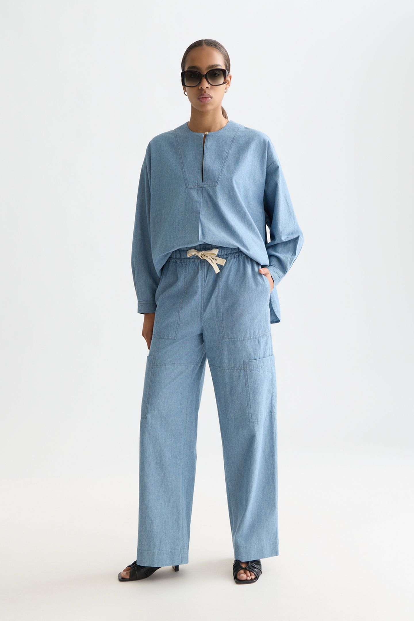 NOA - BLUE MOON INDIGO LIGHTWEIGHT PANT BLUE MOON 3