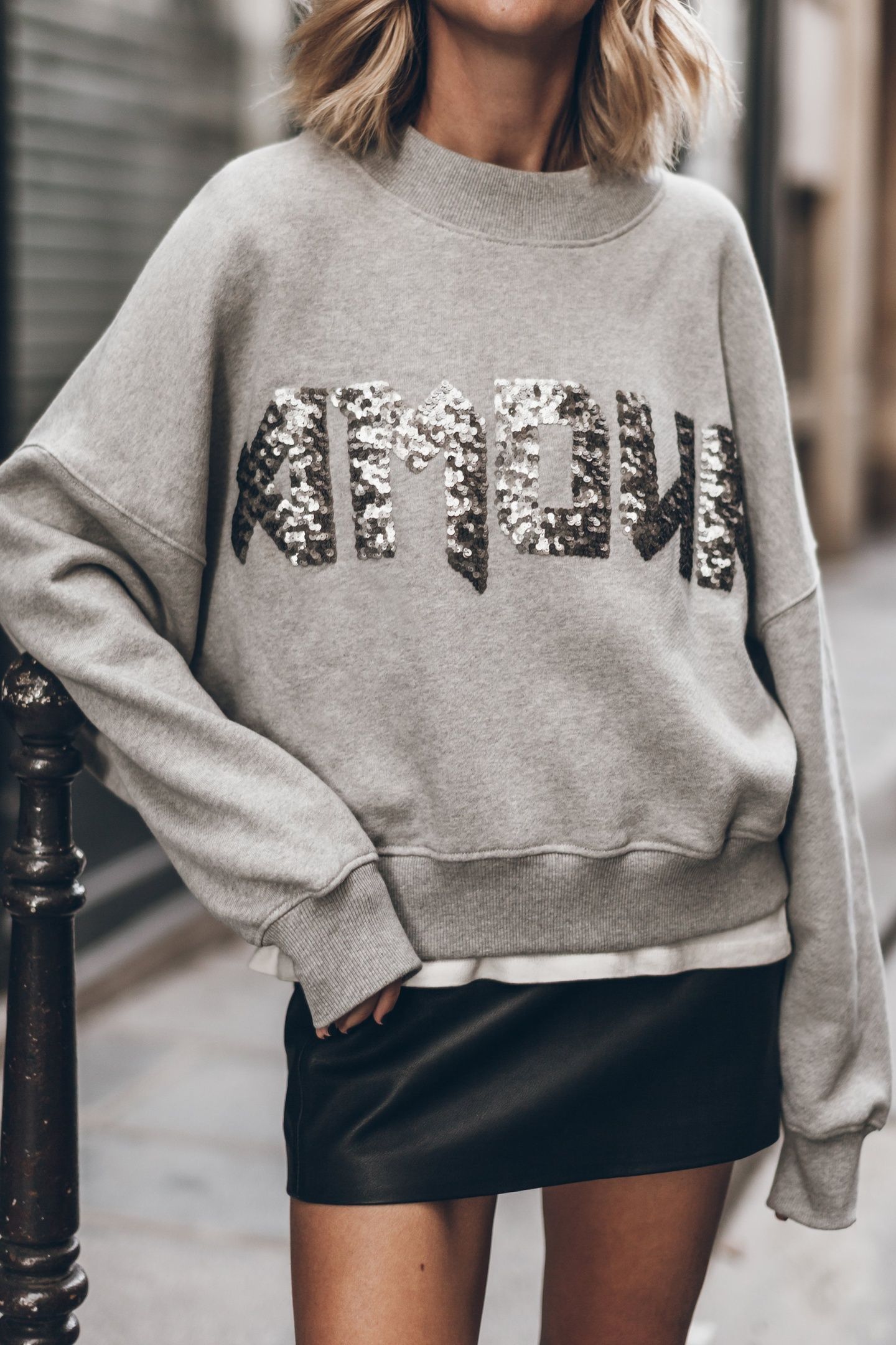 THE GREY AMOUR SWEATER 1