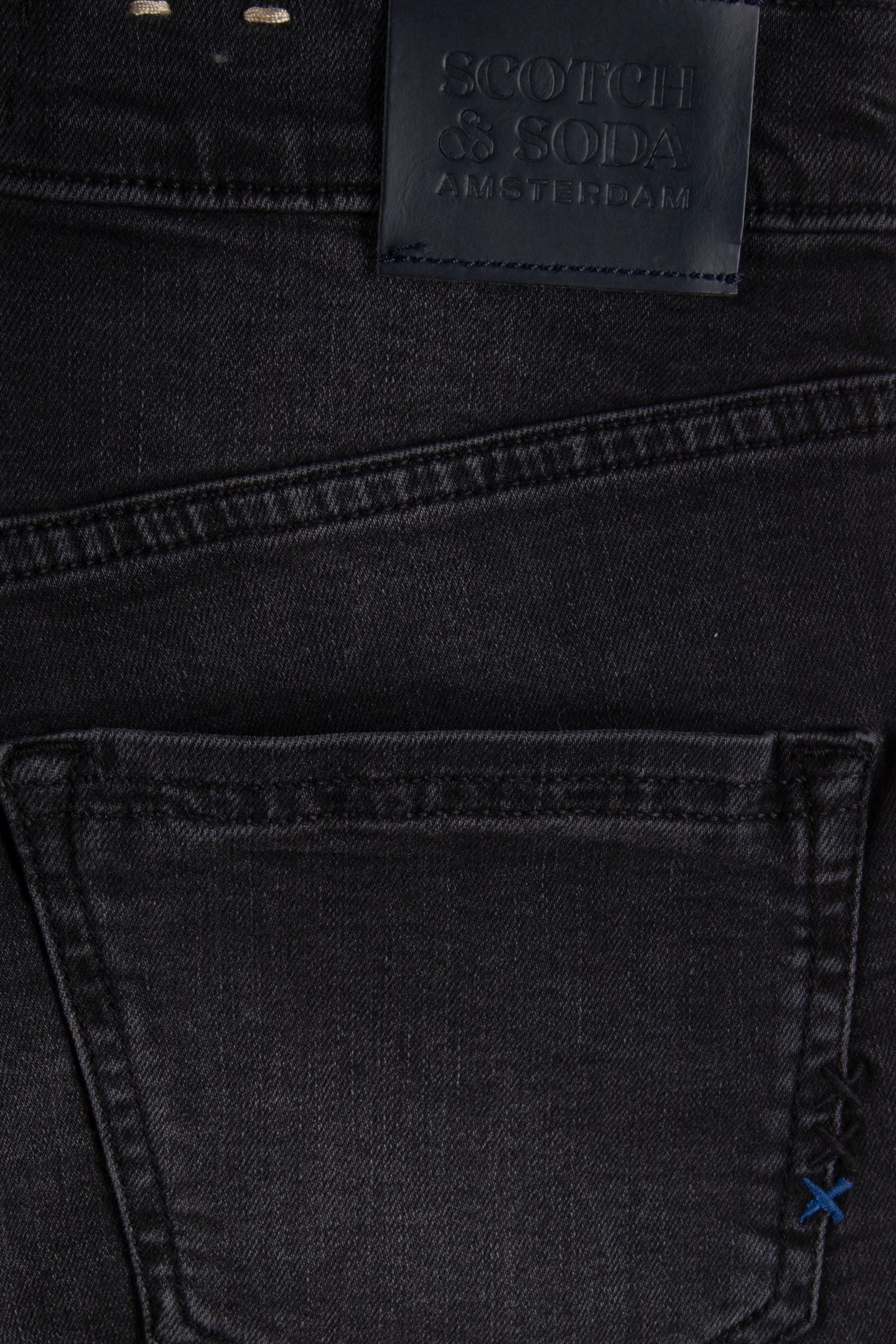 CORE THE RAY CUT OFF DENIM SHORT - BLACK NIGHT 5