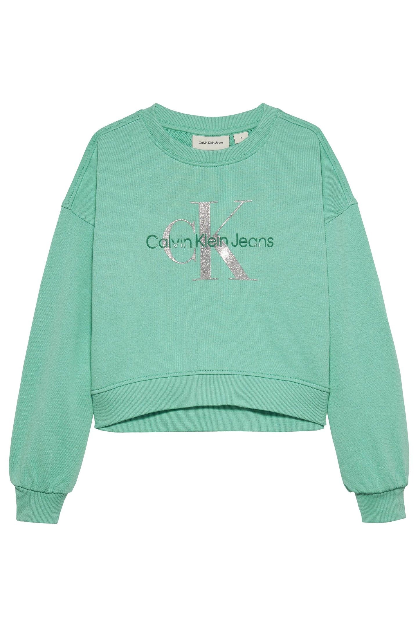 GIRLS GLITTER MONOLOGO TICKLED GREEN 2
