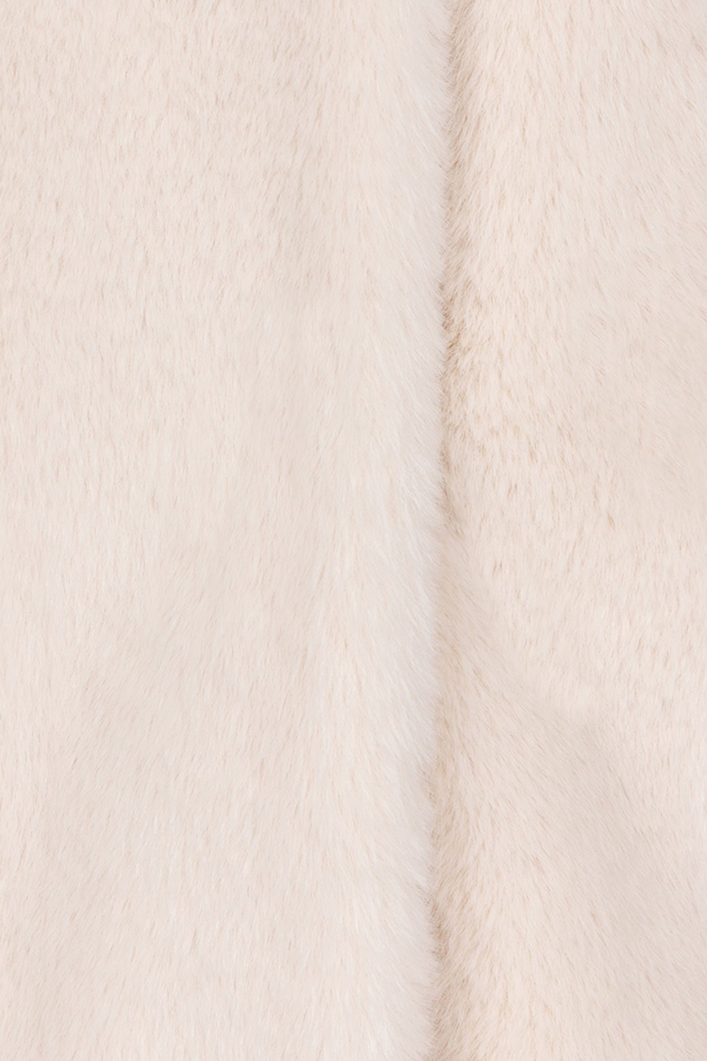 BODYWARMER FAKE FUR NATURAL 7