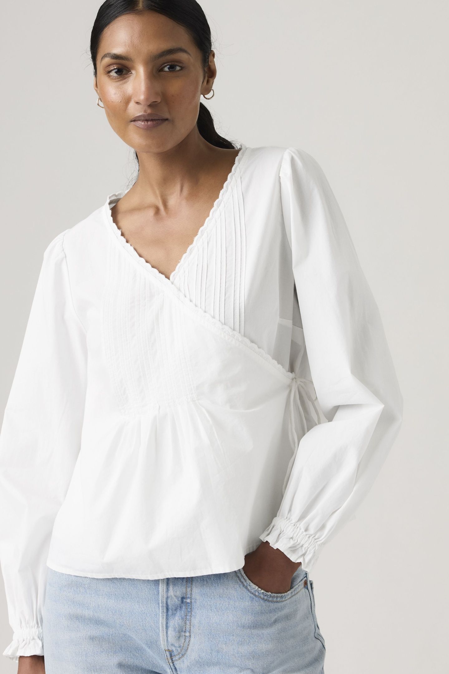 SOLEIL WRAP BLOUSE 3