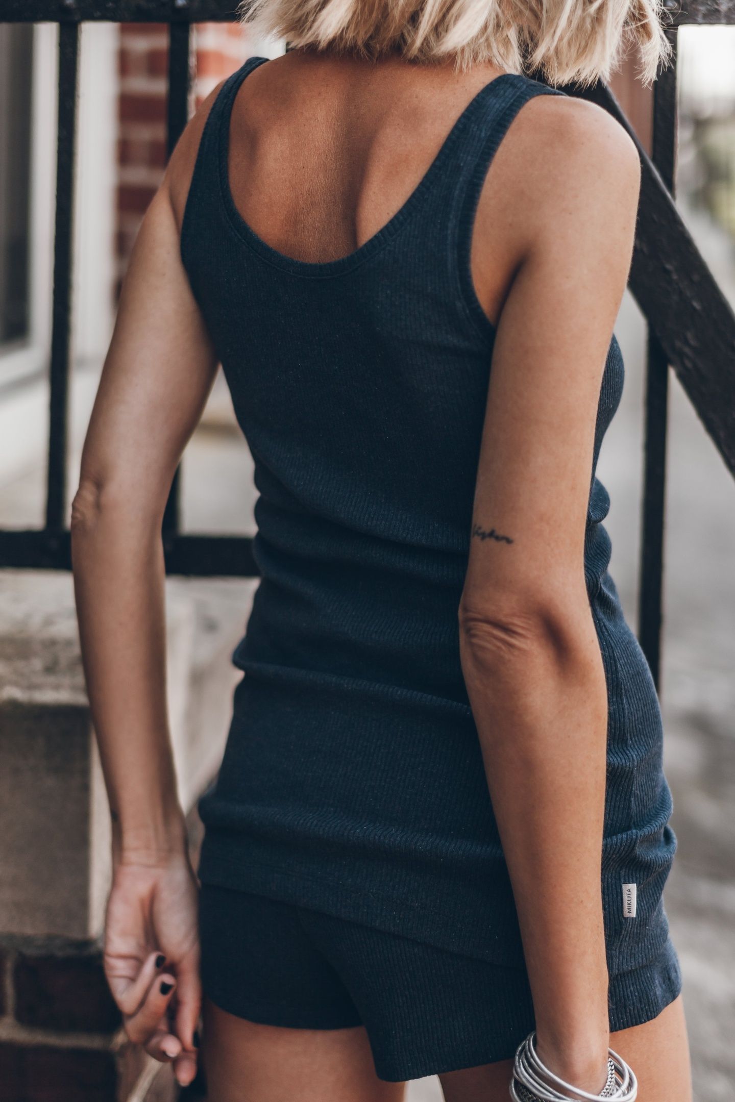 THE RECYCLED DENIM TANK TOP 2