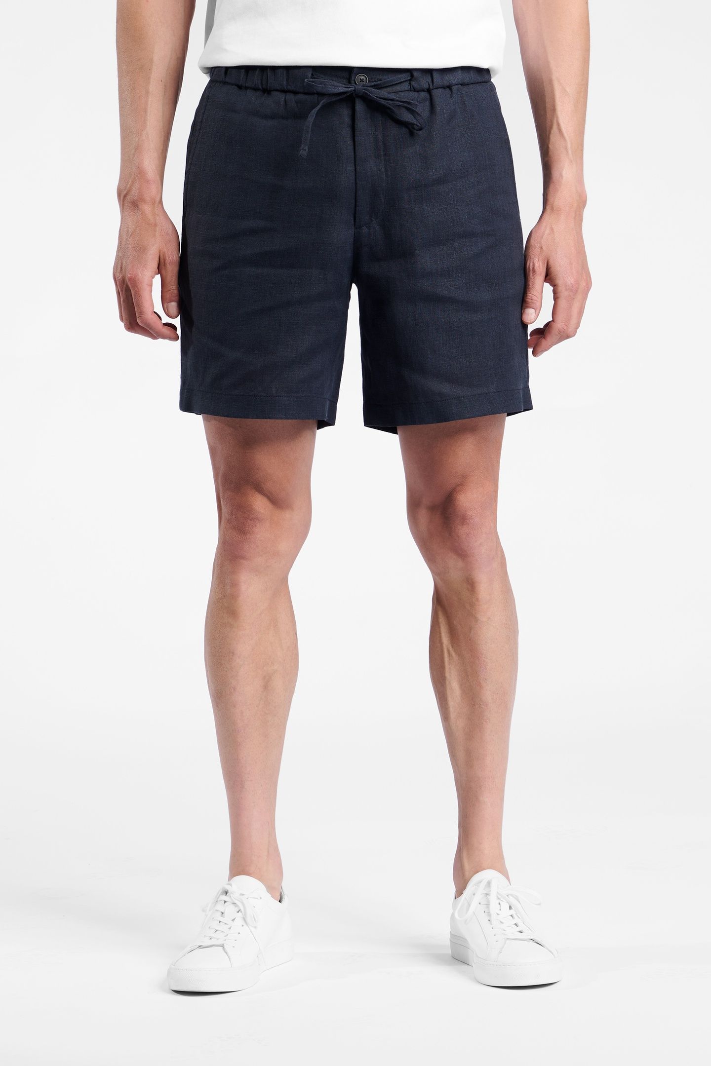 OAKLAND LINEN NAVY 1