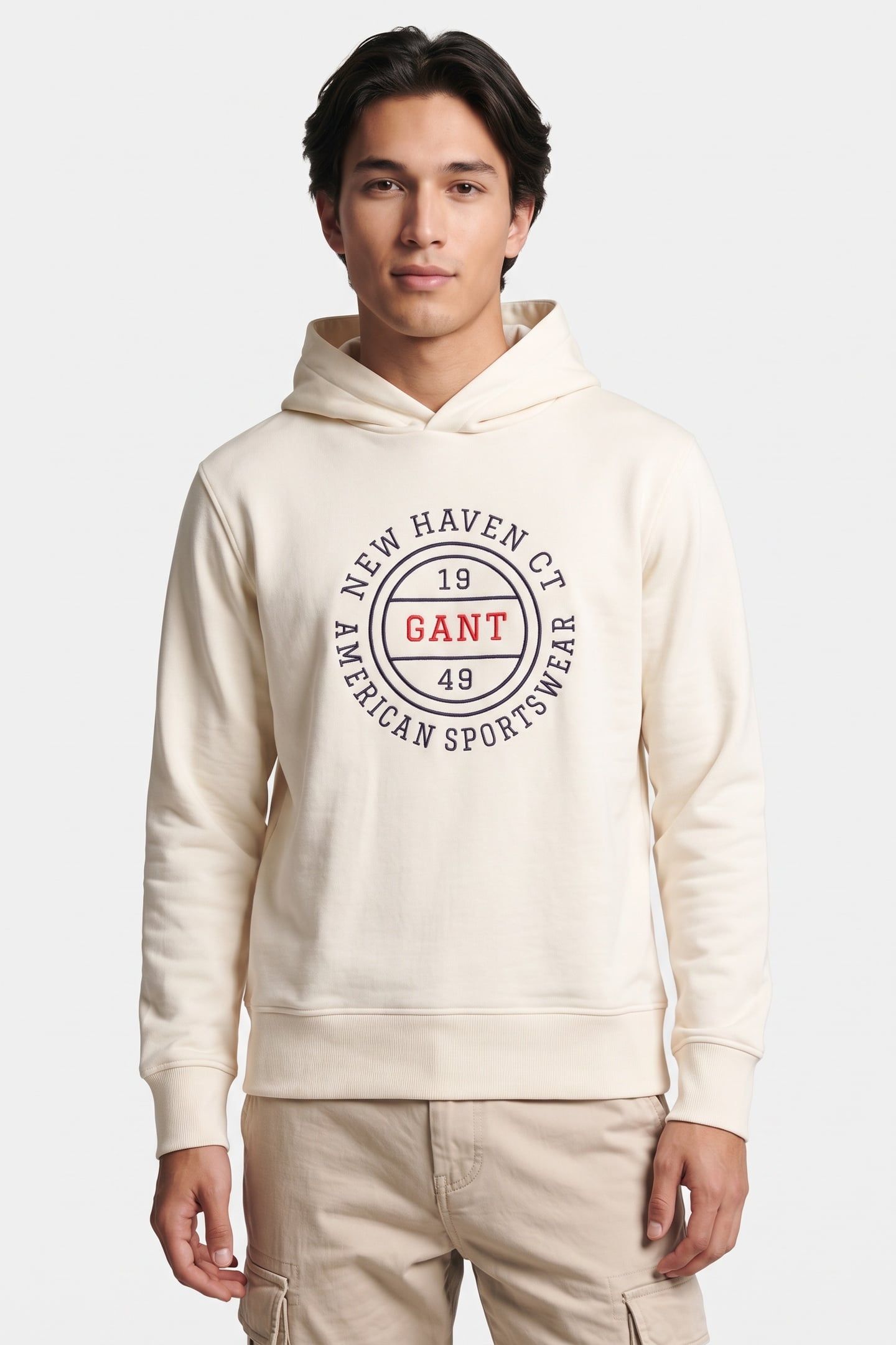 GRAPHIC HOODIE CREAM 1