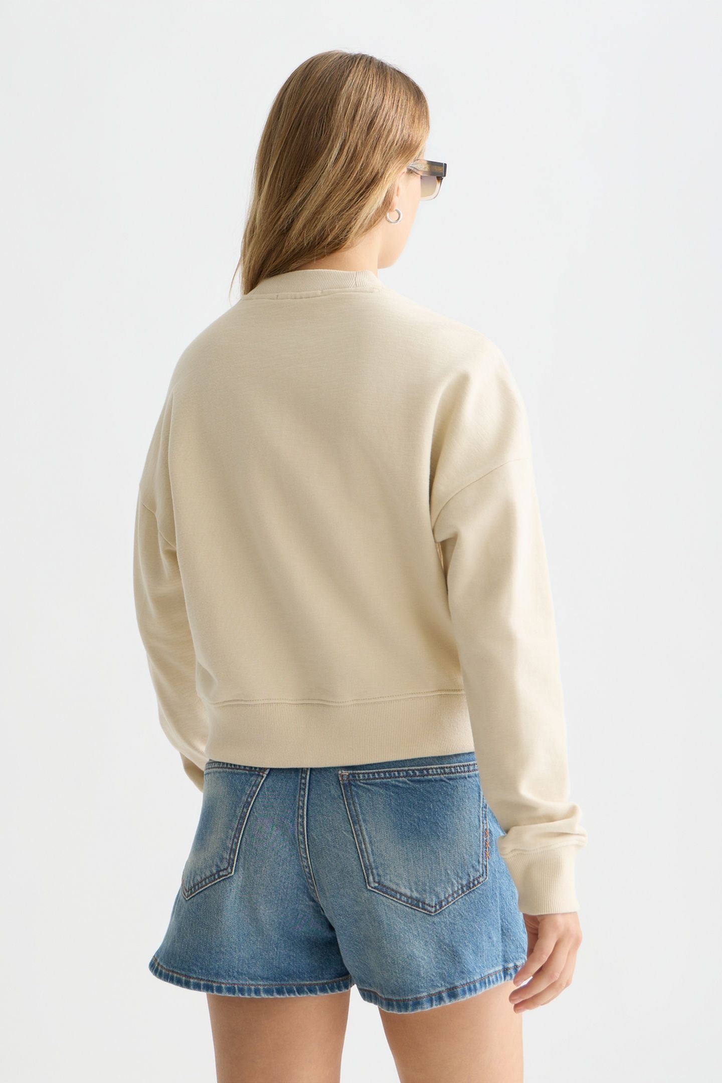 ARTWORK RELAXED-FIT SWEATSHIRT FOG 2