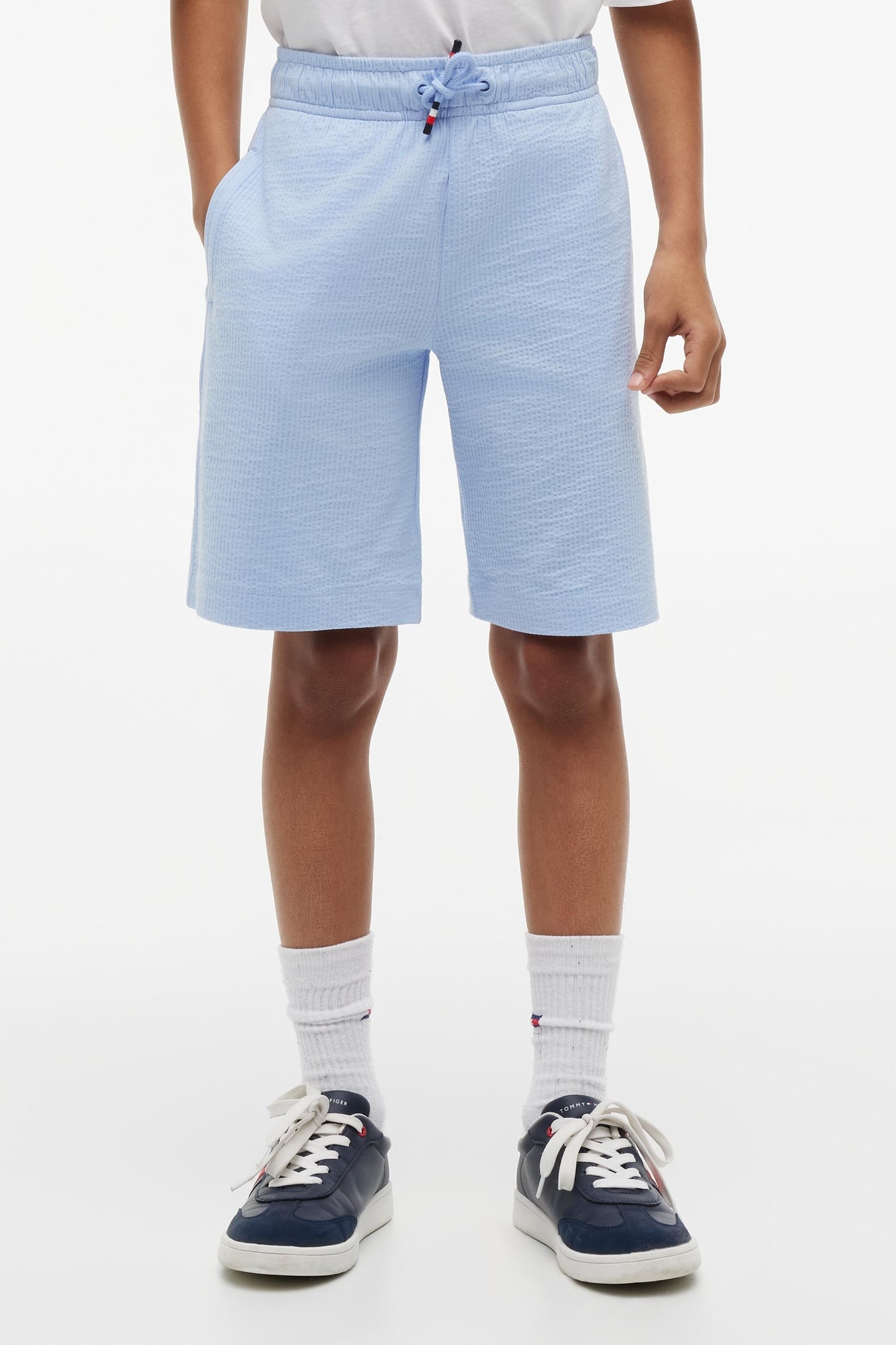 BOYS JERSEY SEERSUCKER SW SWEET BLUE 1