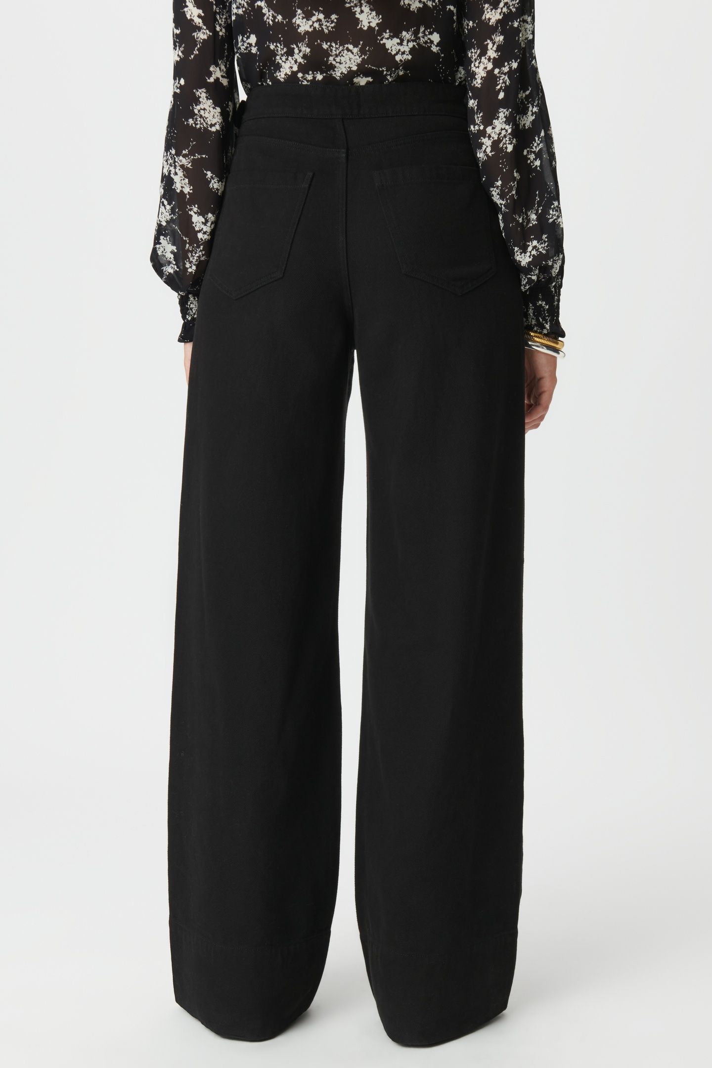 BLACK PÉNÉLOPE WIDE-LEG JEANS 2