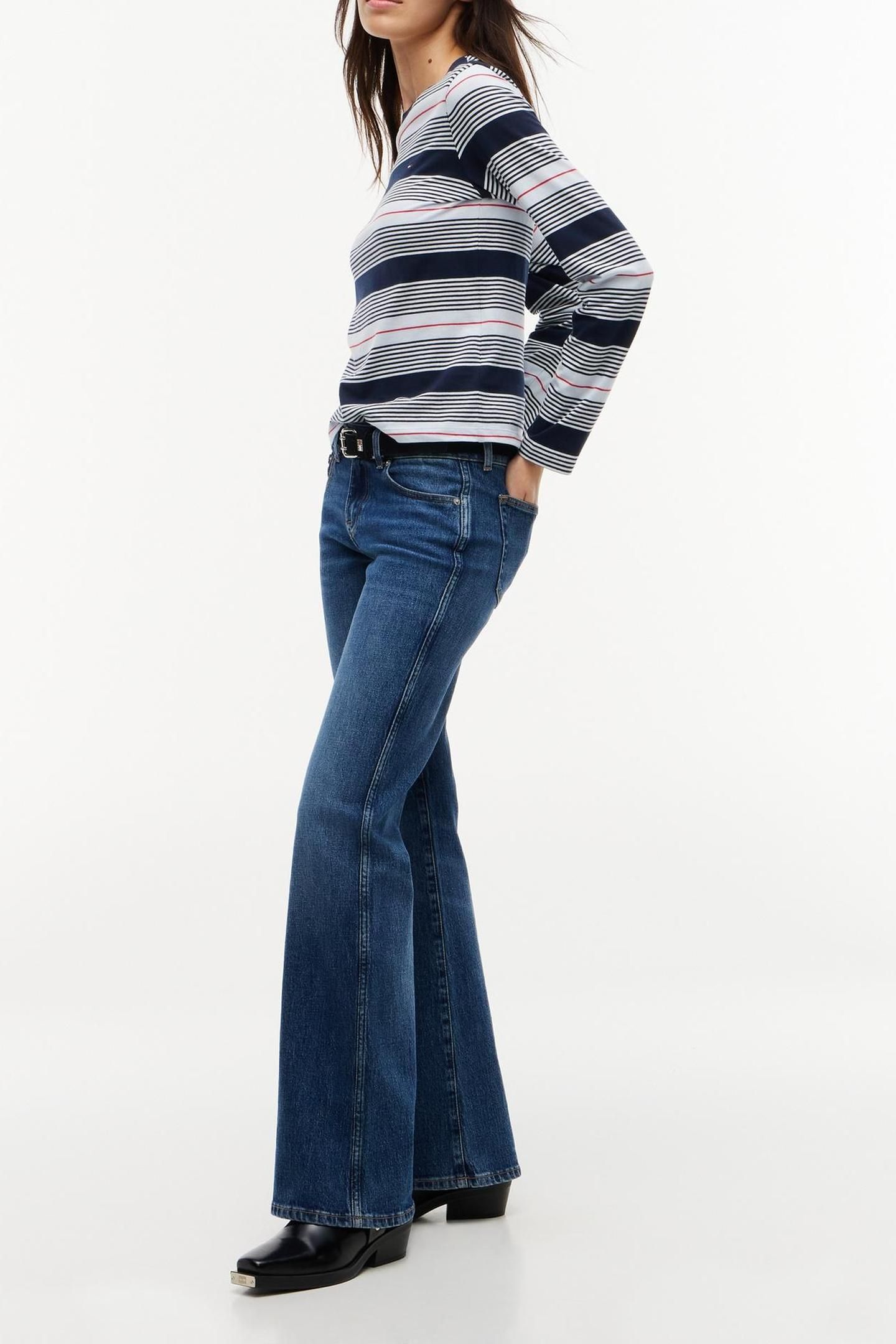 SIA LOW RISE BOOTCUT JEANS DENIM 5