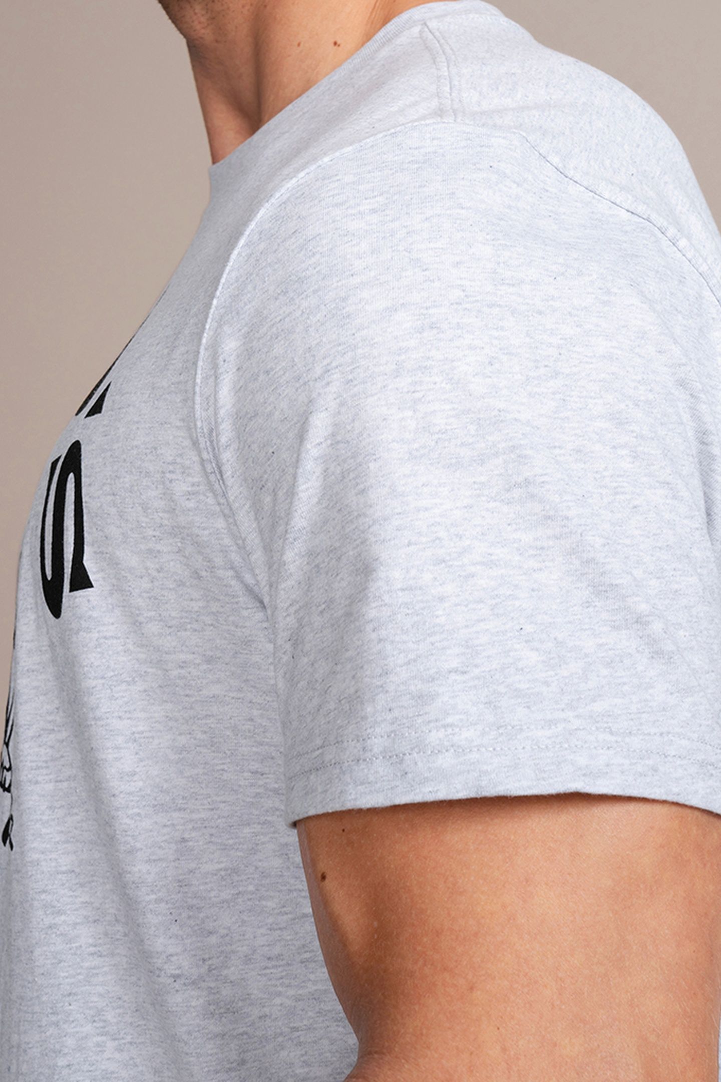 MUSCLE JOE CREW NECK TEE GREY 4