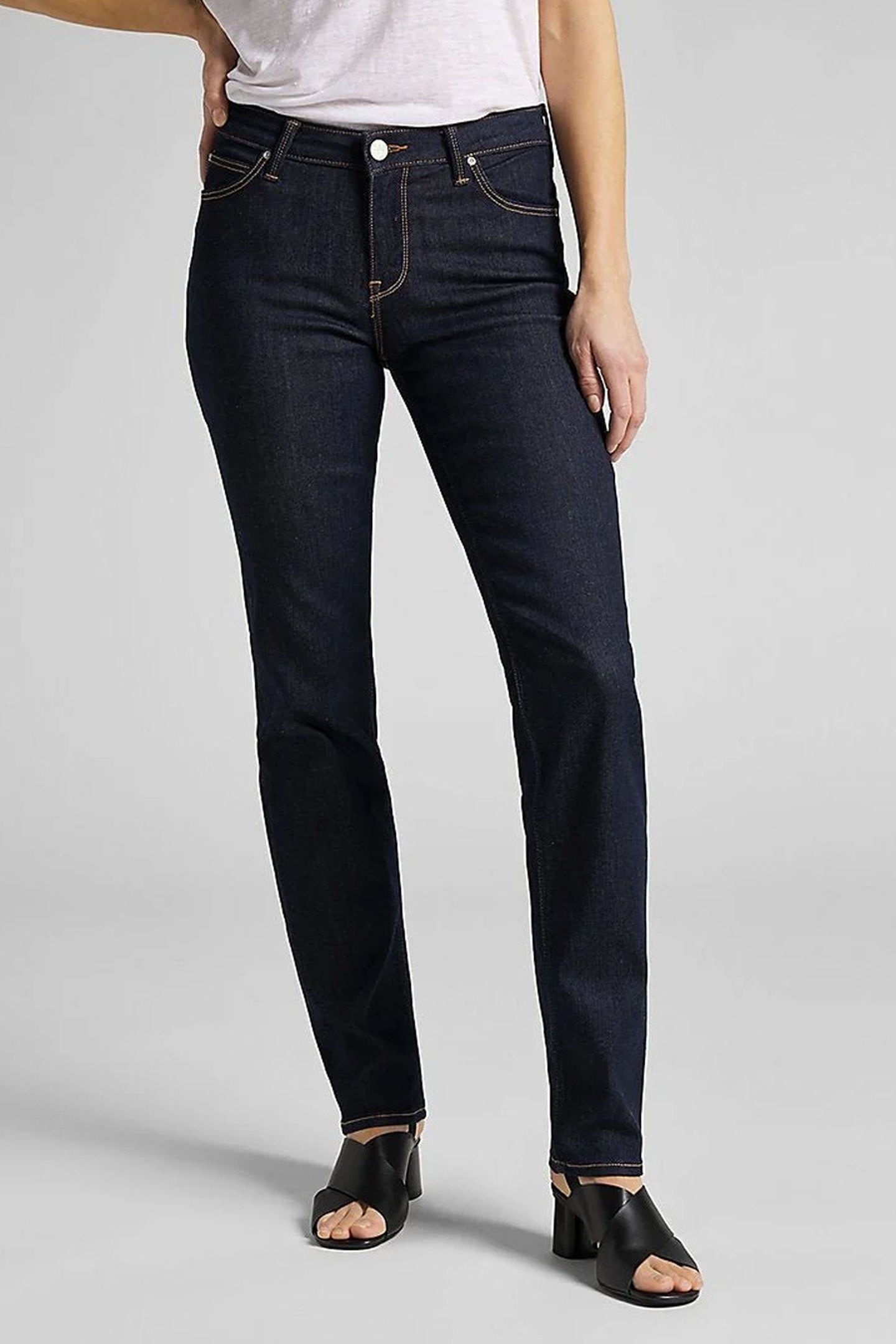 MARION RINSE STRAIGHT JEANS DENIM BLUE 1