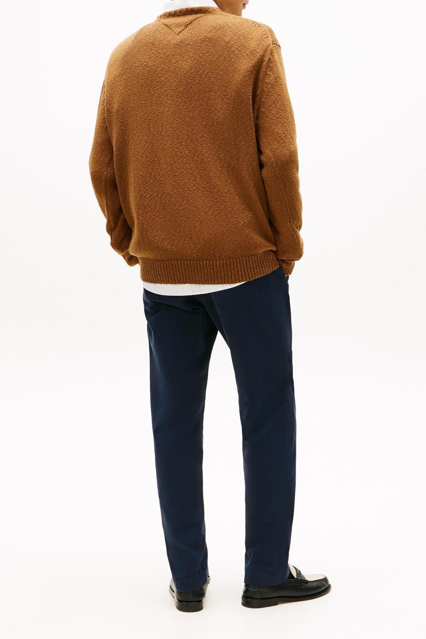 SOFT TEXTURED CREW NECK HIGHLAND KHAKI 3