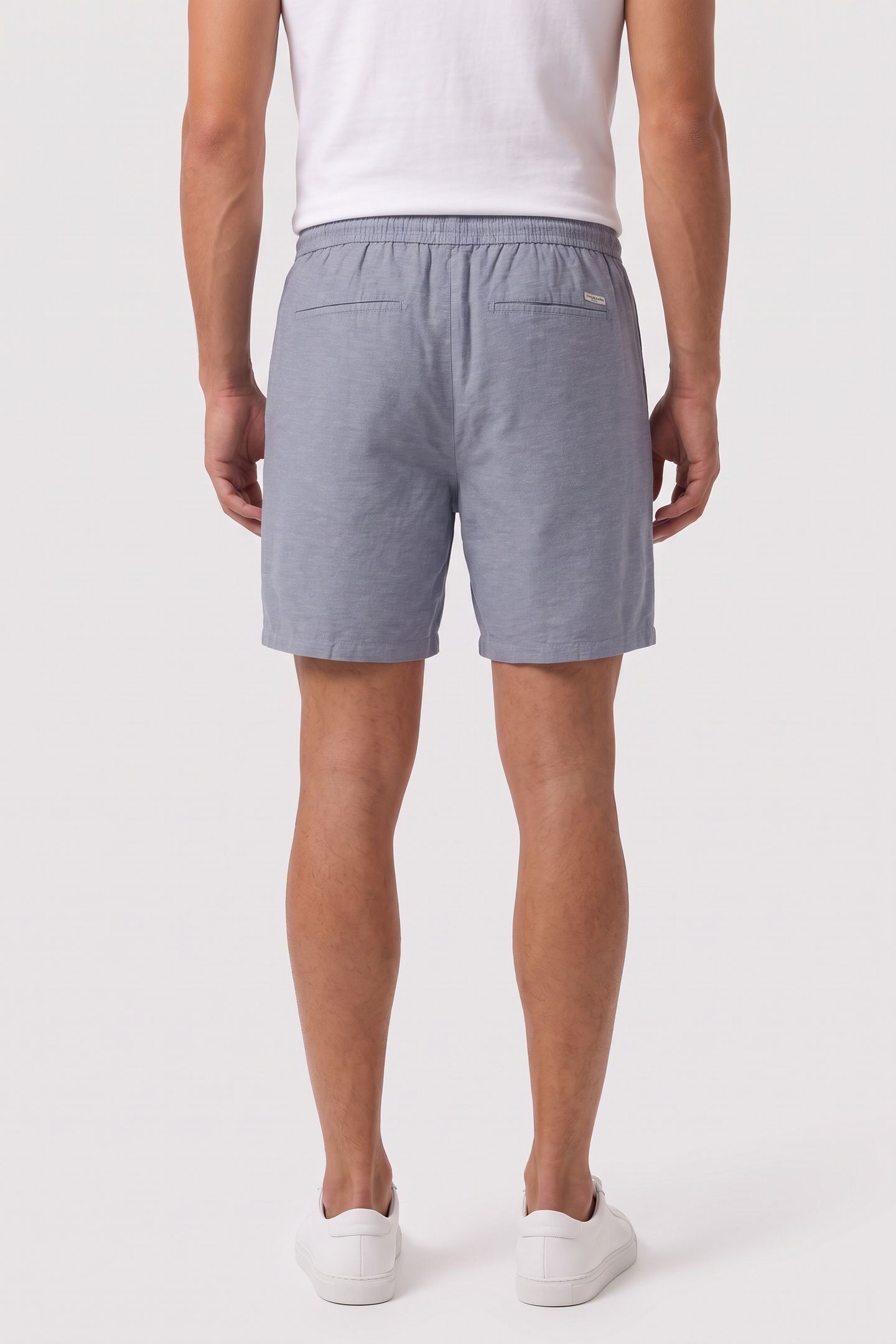 SEASONAL CORE FAVE COTTON LINEN REGULARFIT CHINO SHORTS NAVY 2