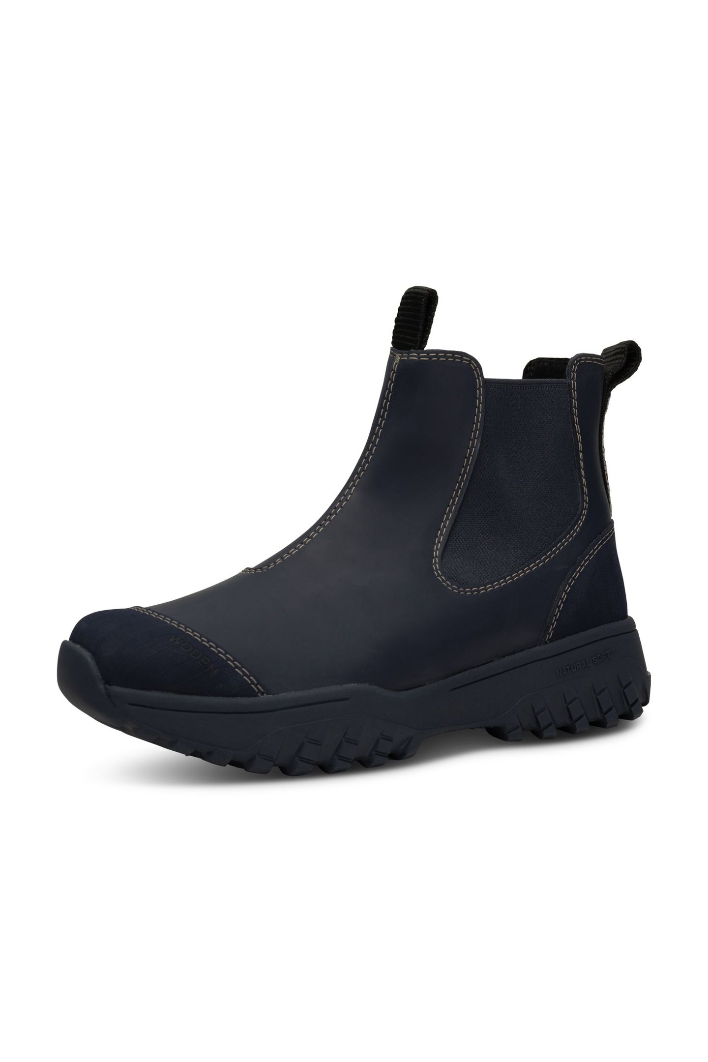MAGDA TRACK WATERPROOF DARK NAVY/COFFEE CREAM 2