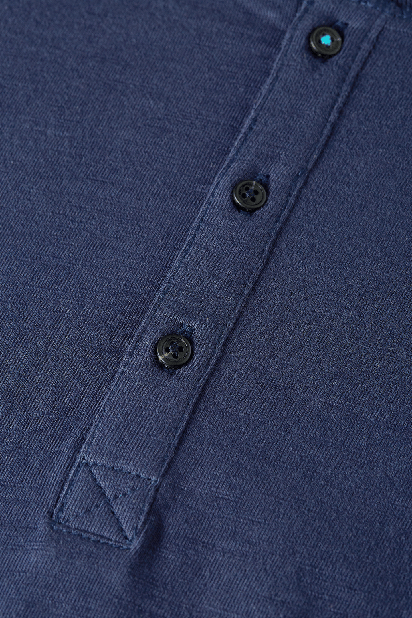 HENLEY SLUB YARN REGULARFIT LONGSLEEVED TSHIRT NAVY 3
